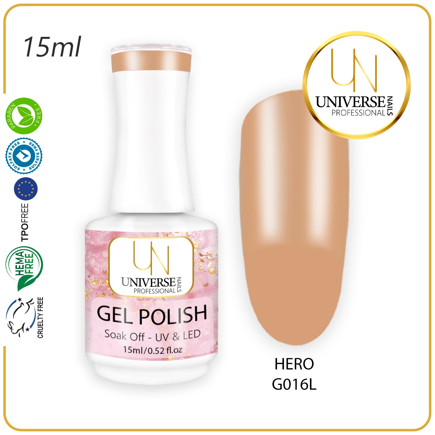 Gel Polish HERO 15ml
