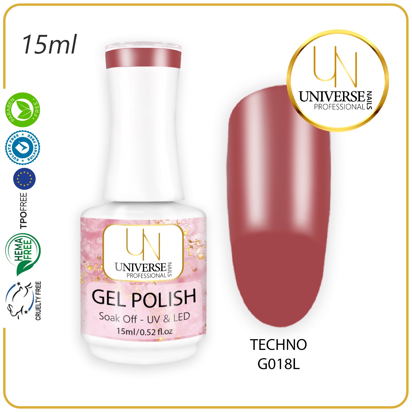 Gel Polish TECHNO 15ml