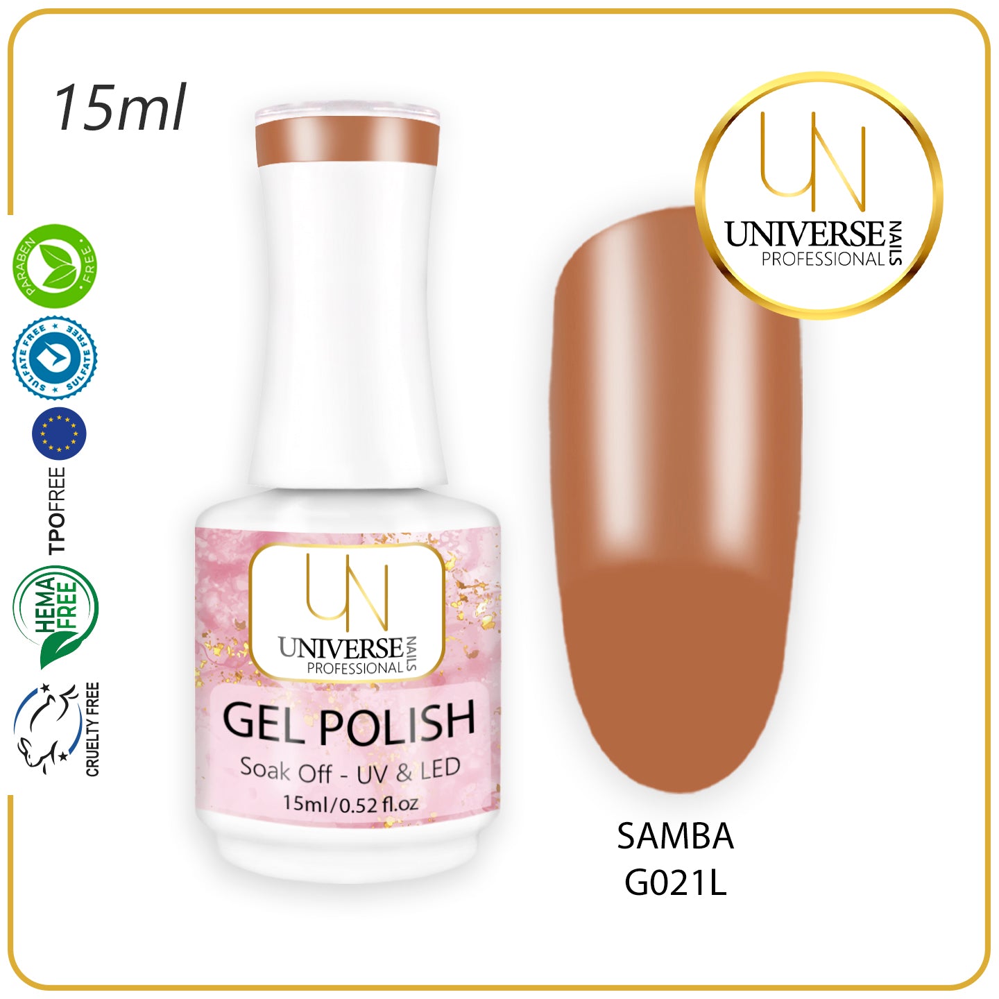 Gel Polish SAMBA 15ml