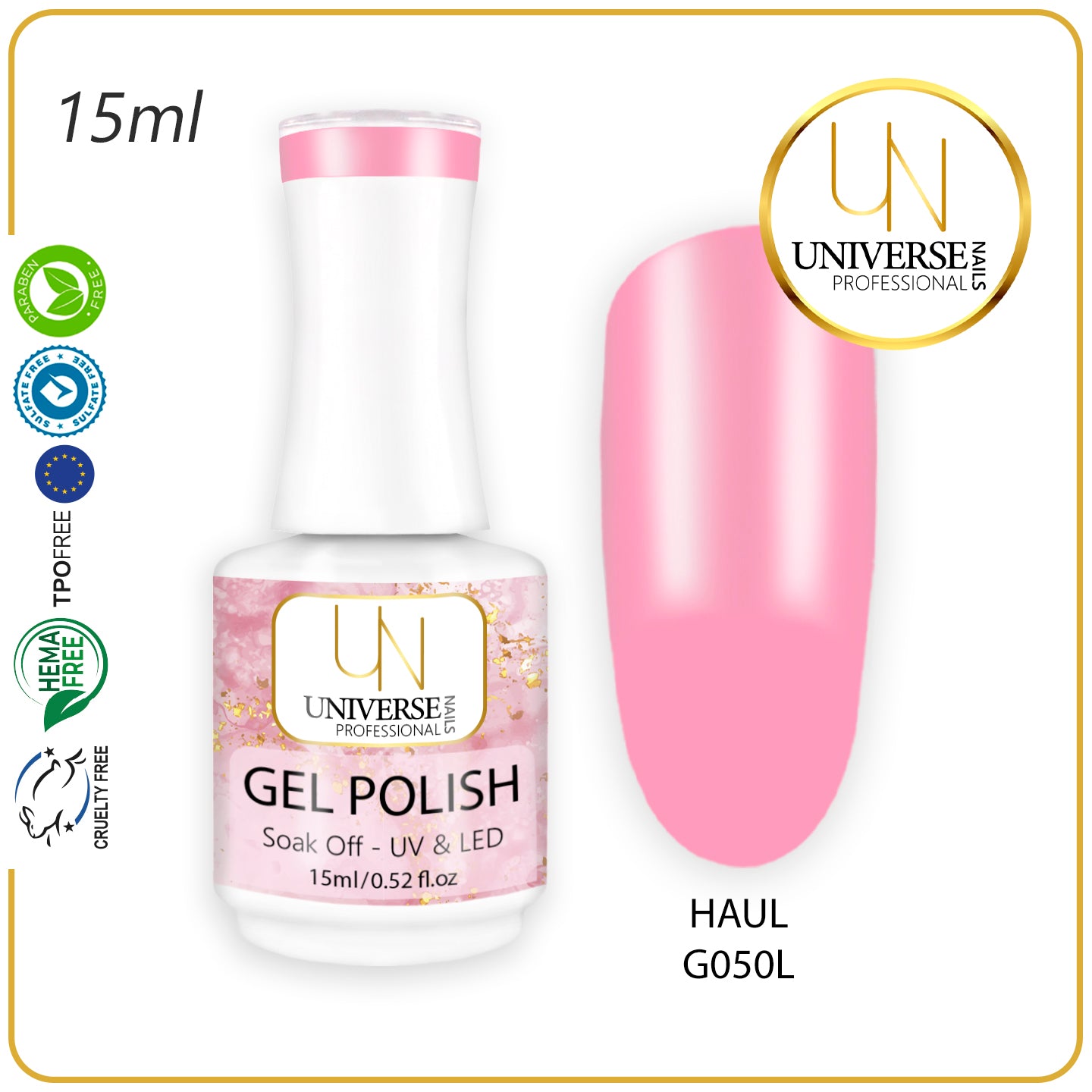 Gel Polish HAUL 15ml