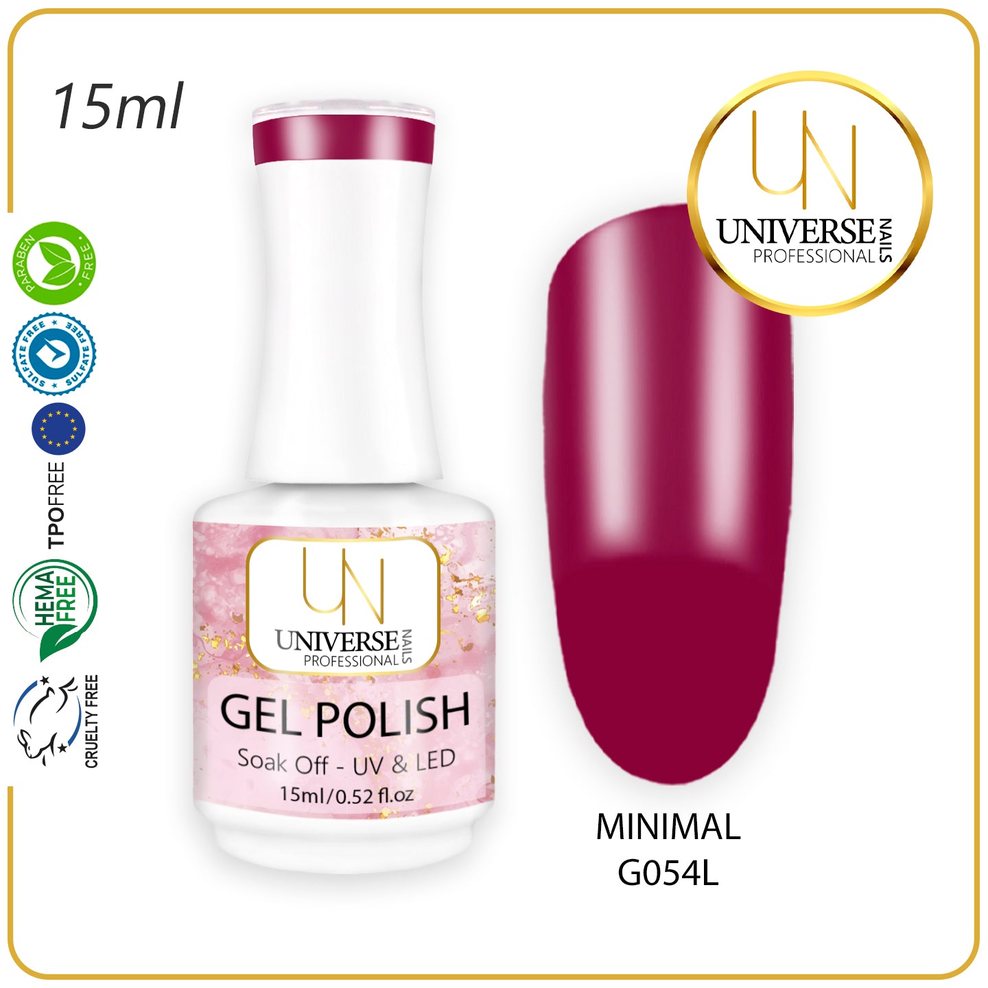 Gel Polish MINIMAL 15ml