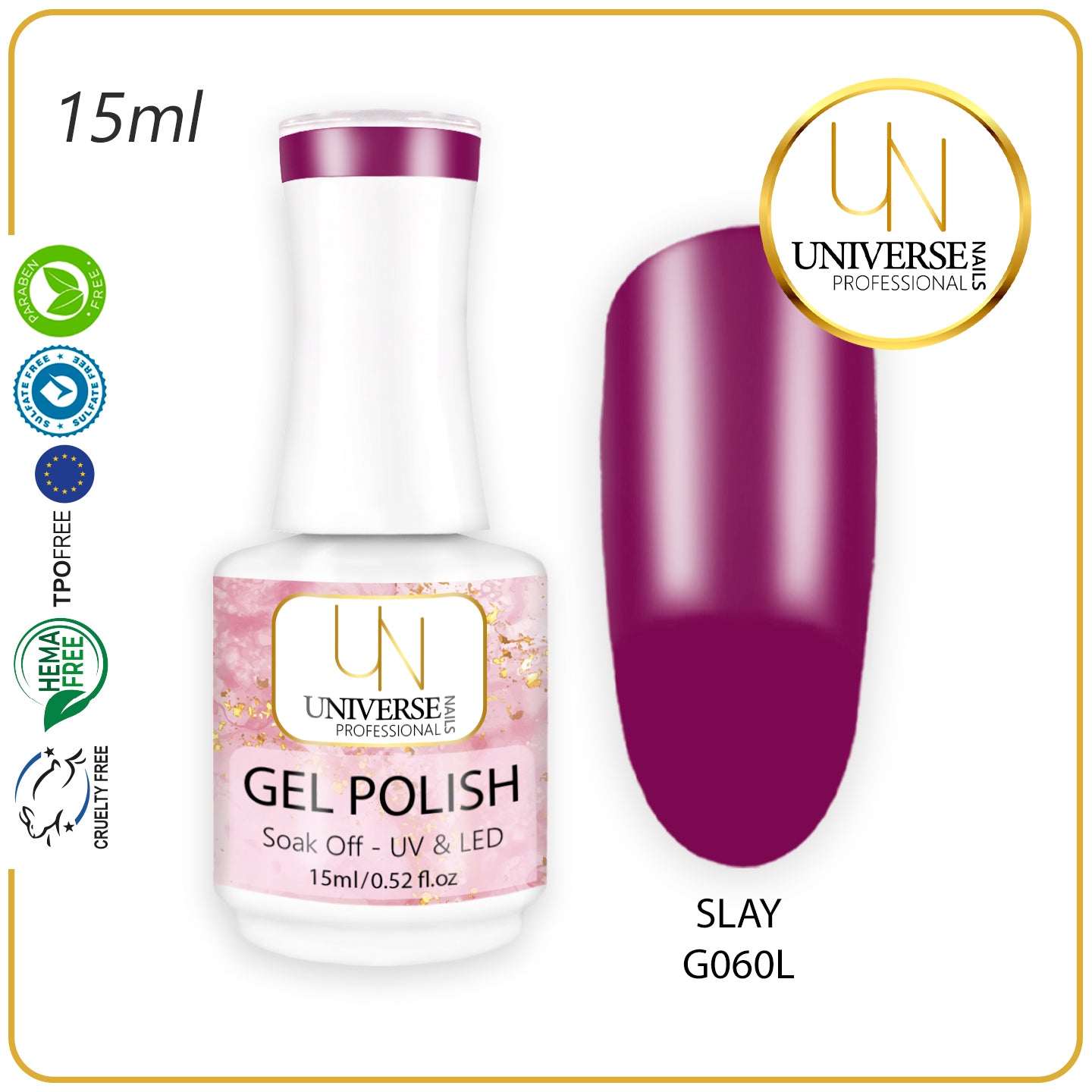 Gel Polish SLAY 15ml