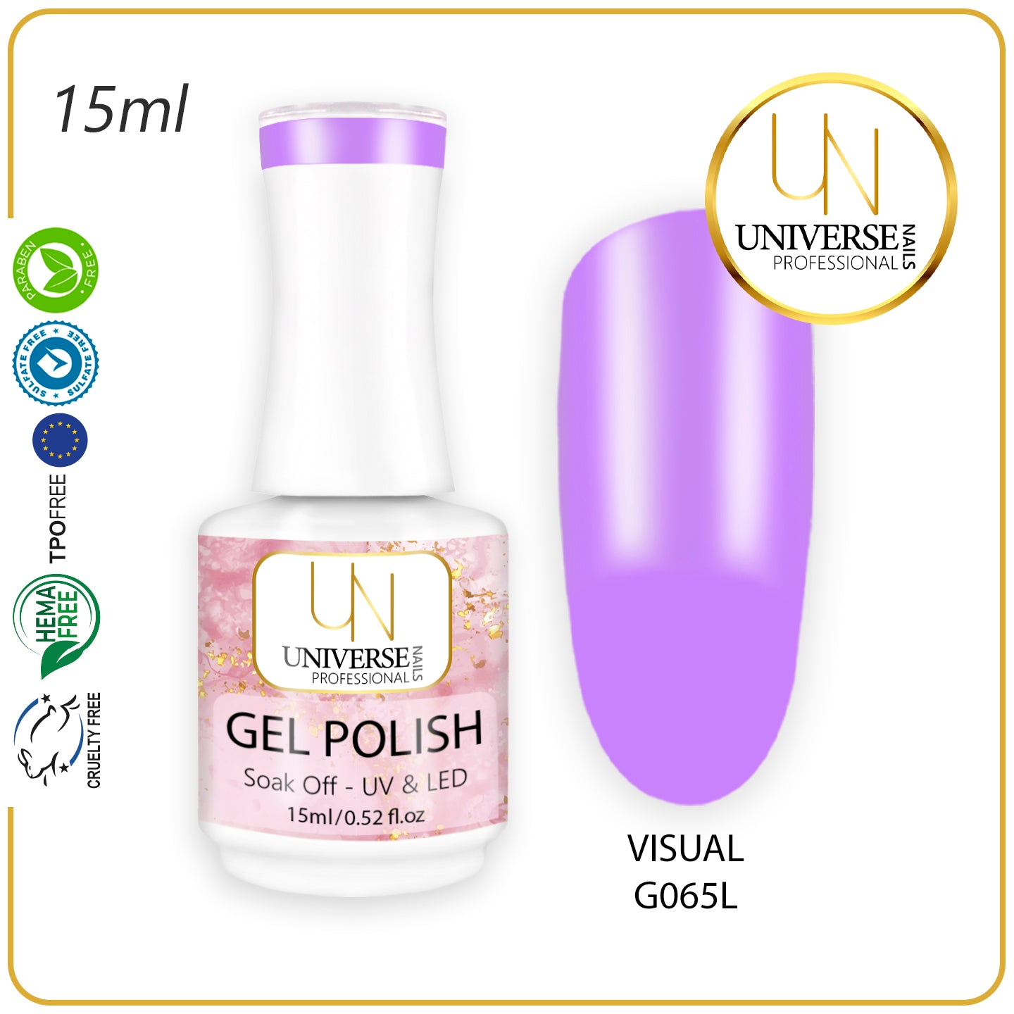 Gel Polish VISUAL 15ml