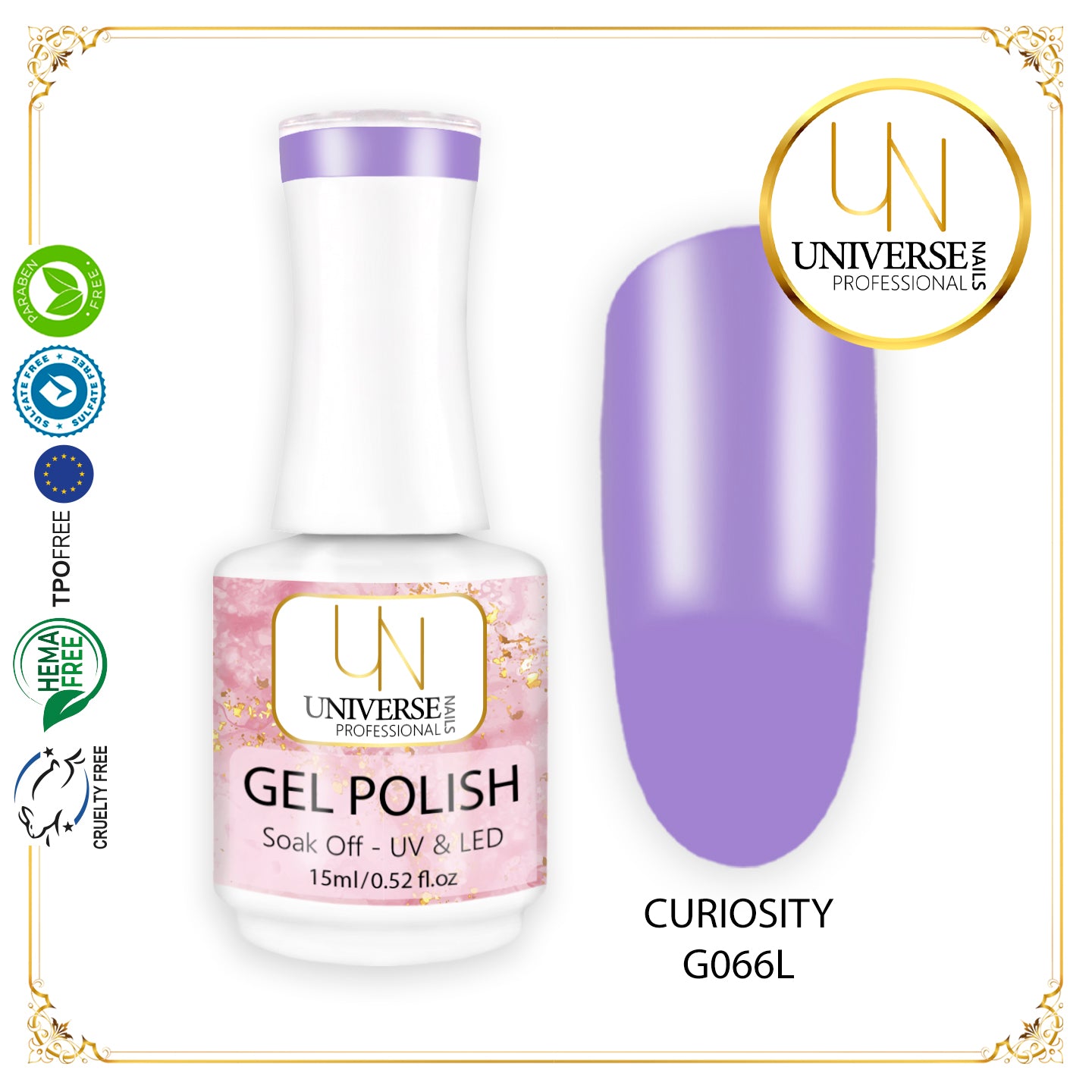 Gel Polish CURIOSITY 15ml