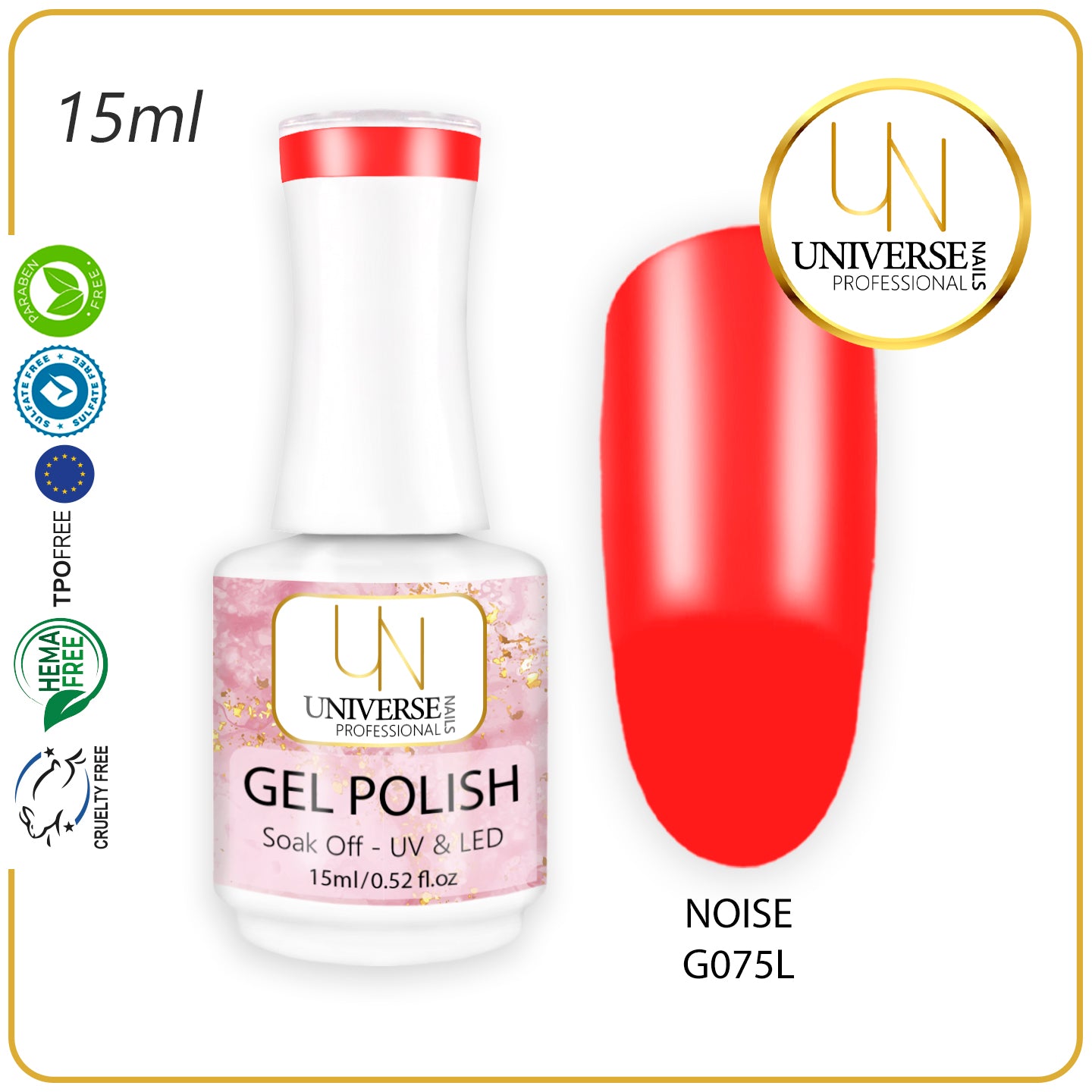 Gel Polish NOISE 15ml