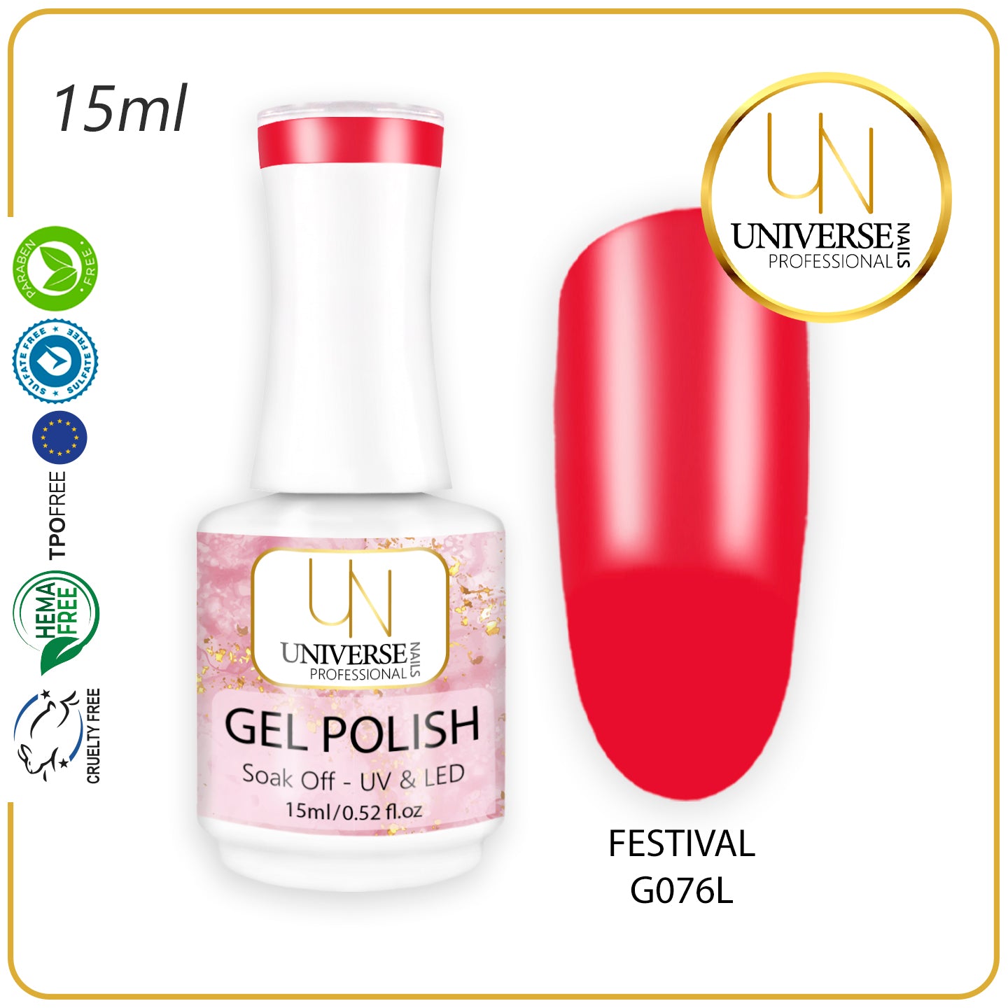 Gel Polish FESTIVAL 15ml