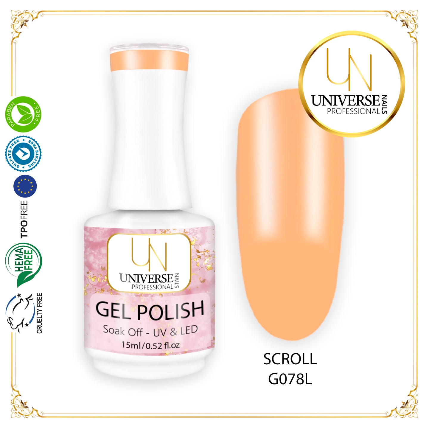 Gel Polish SCROLL 15ml
