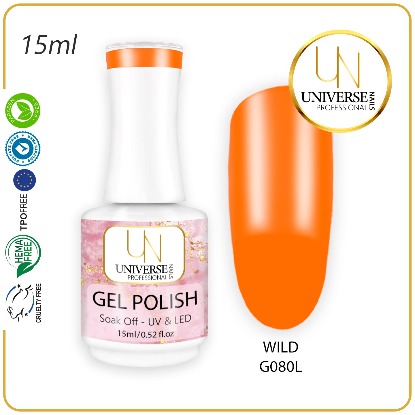 Gel Polish WILD 15ml