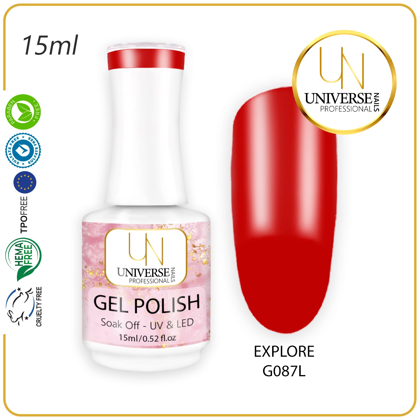 Gel Polish EXPLORE 15ml