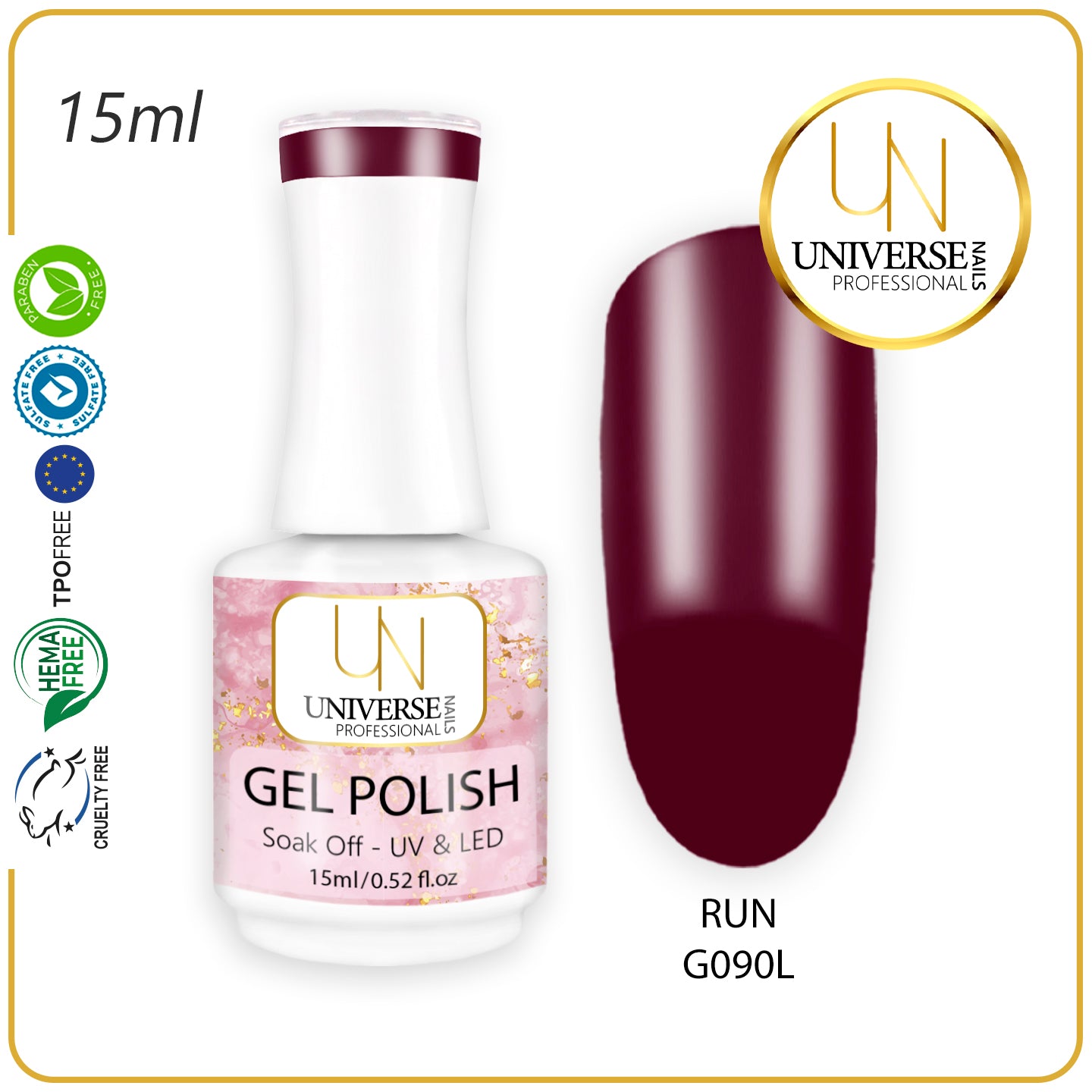 Gel Polish RUN 15ml