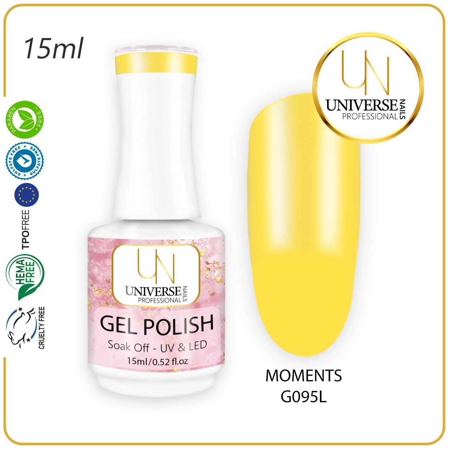 Gel Polish MOMENTS 15ml