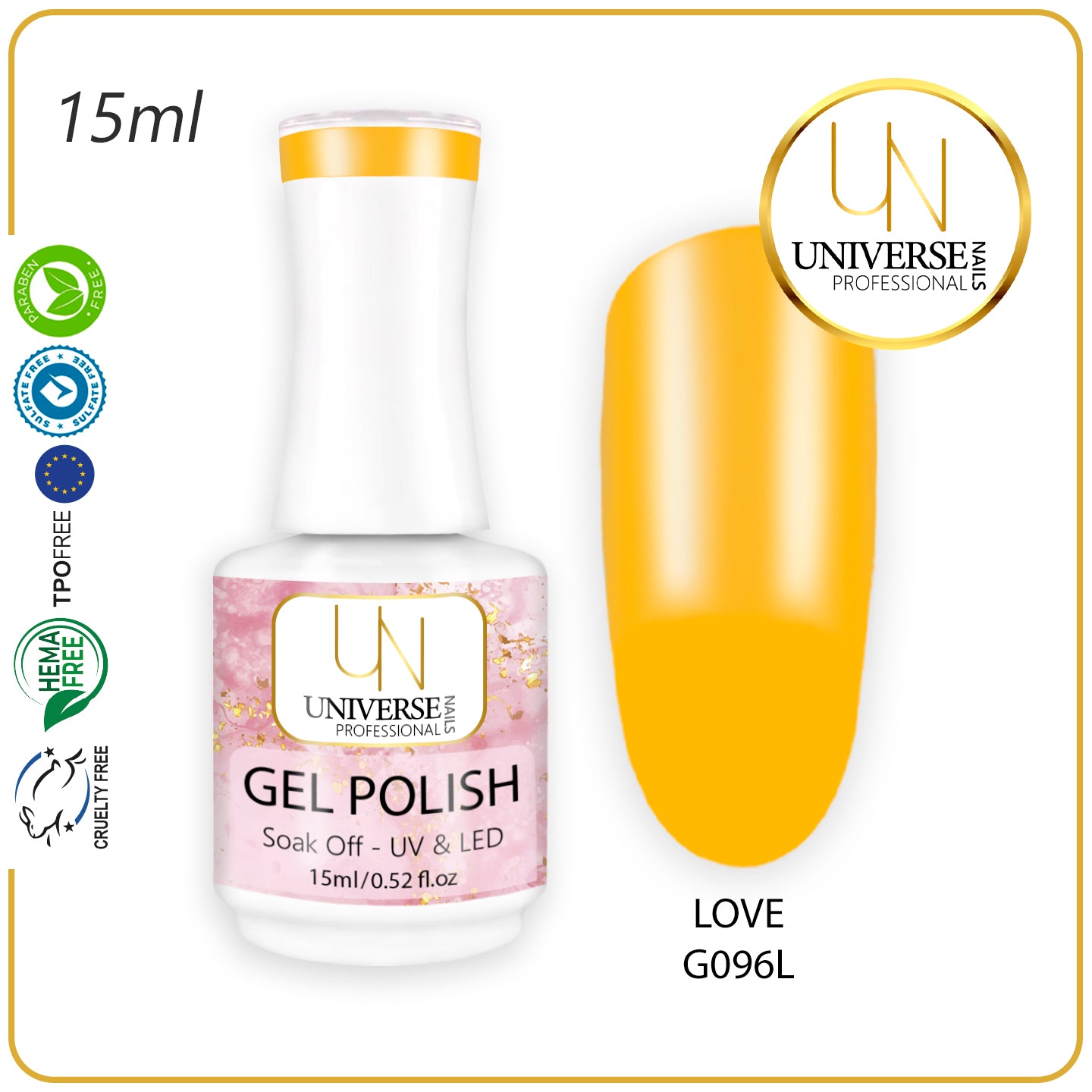 Gel Polish LOVE 15ml