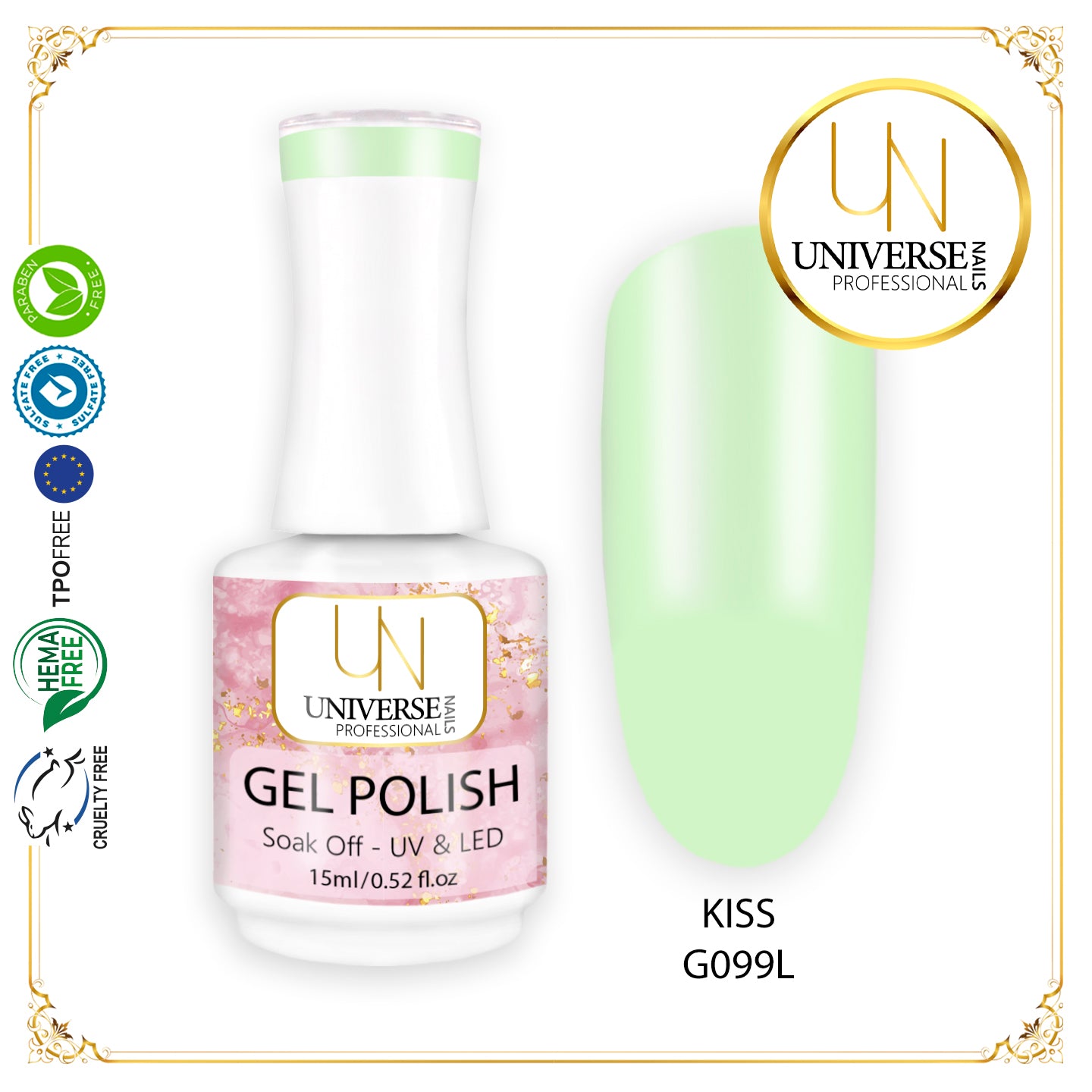 Gel Polish KISS 15ml