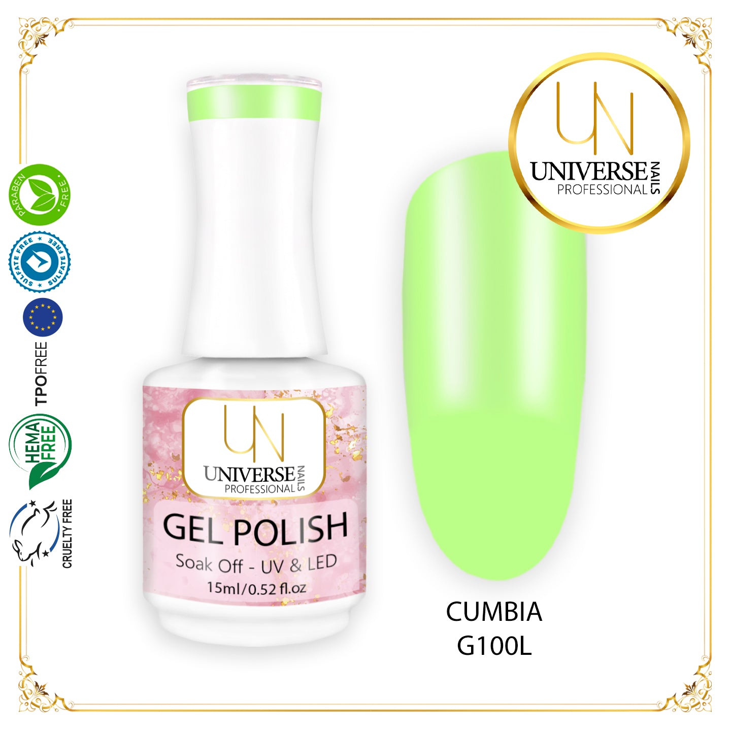 Gel Polish CUMBIA 15ml