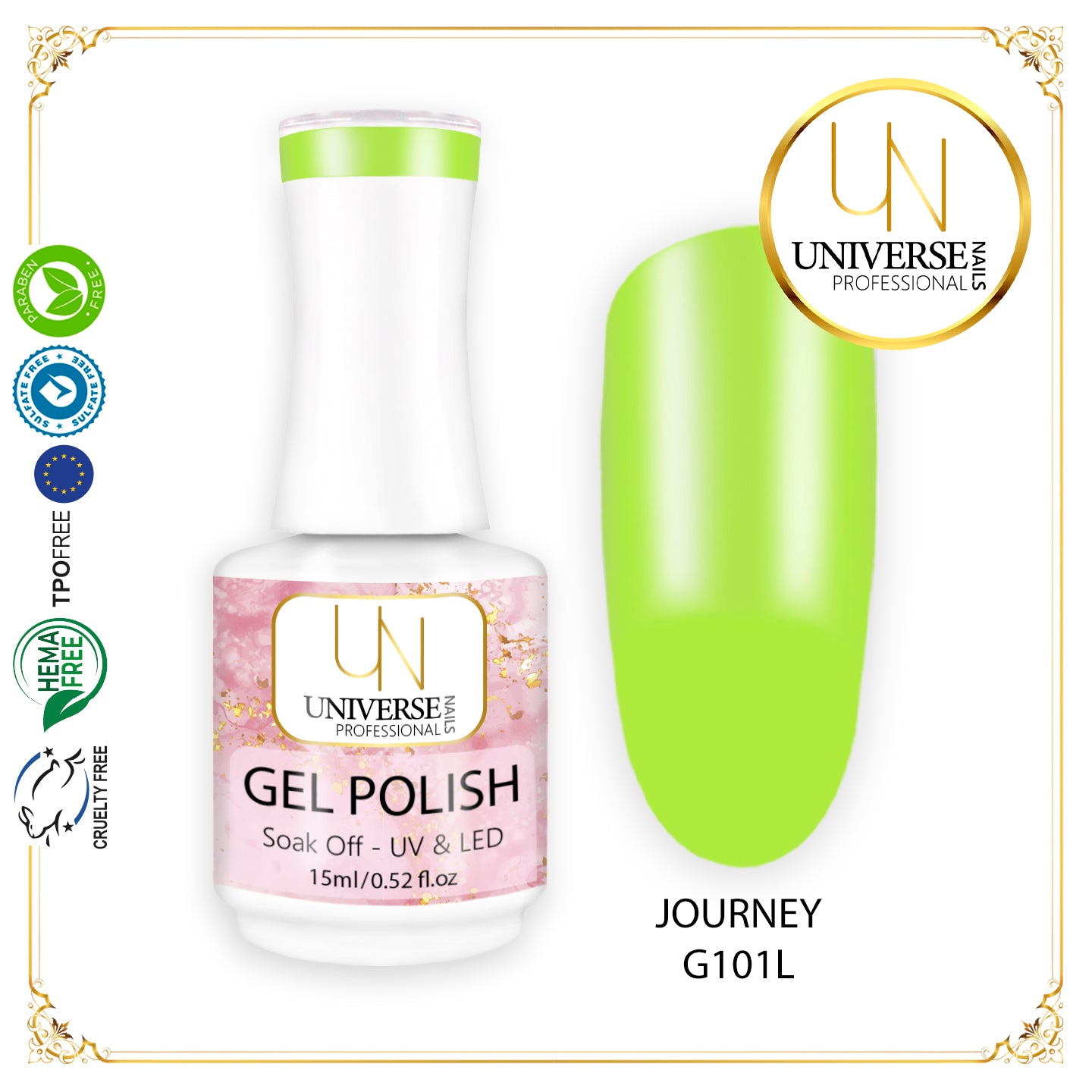 Gel Polish JOURNEY 15ml