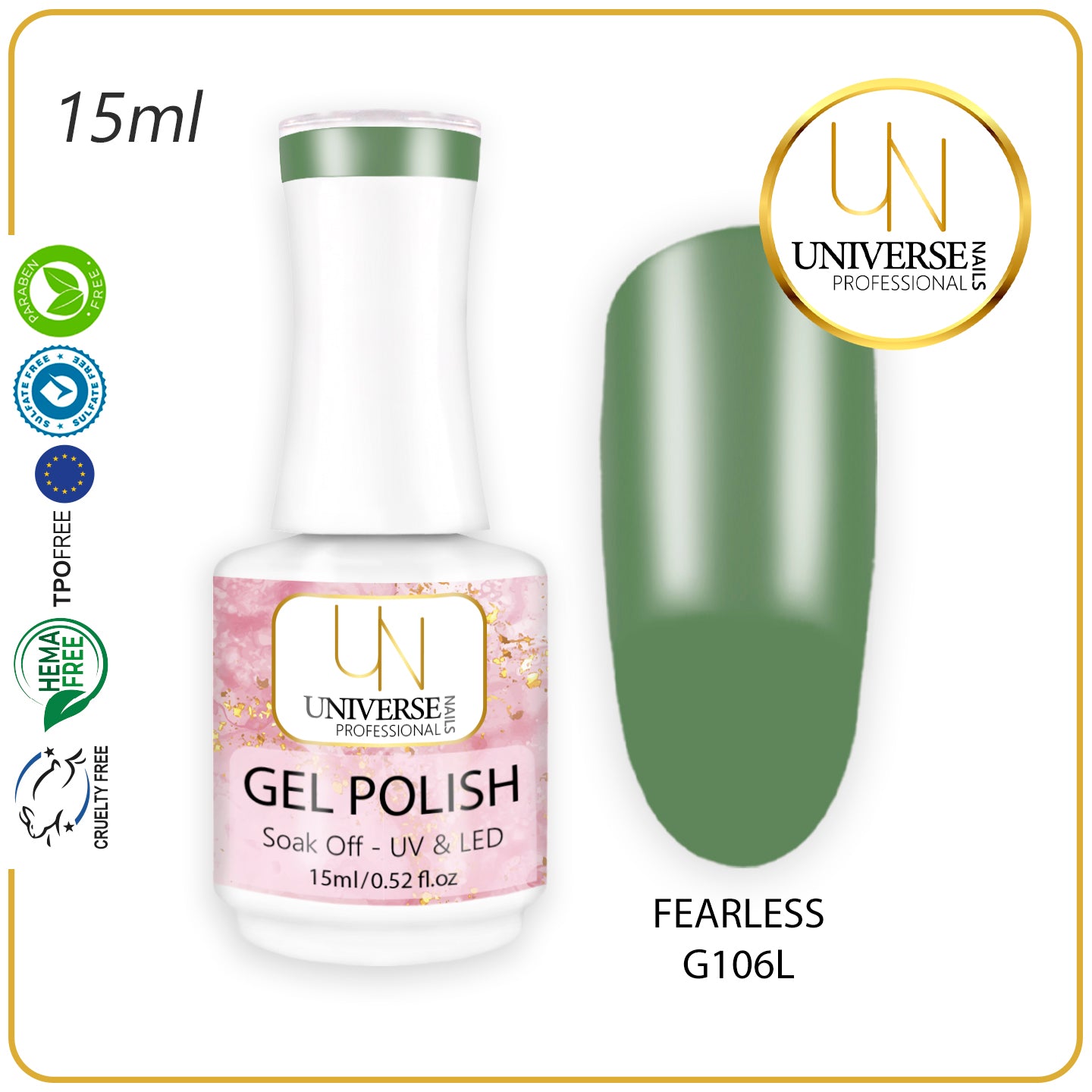 Gel Polish FEARLESS 15ml