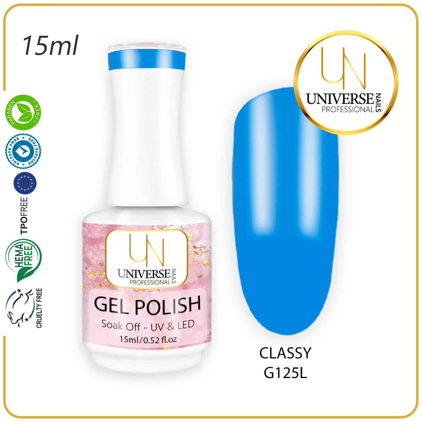Gel Polish CLASSY 15ml