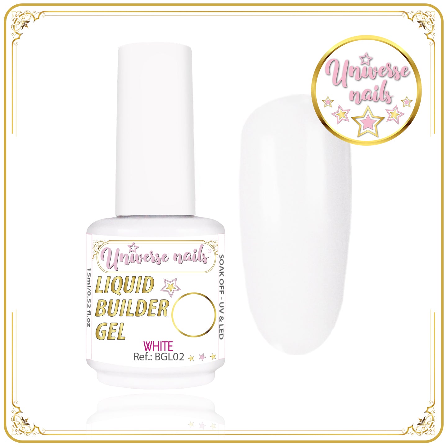 Liquid Builder Gel WHITE