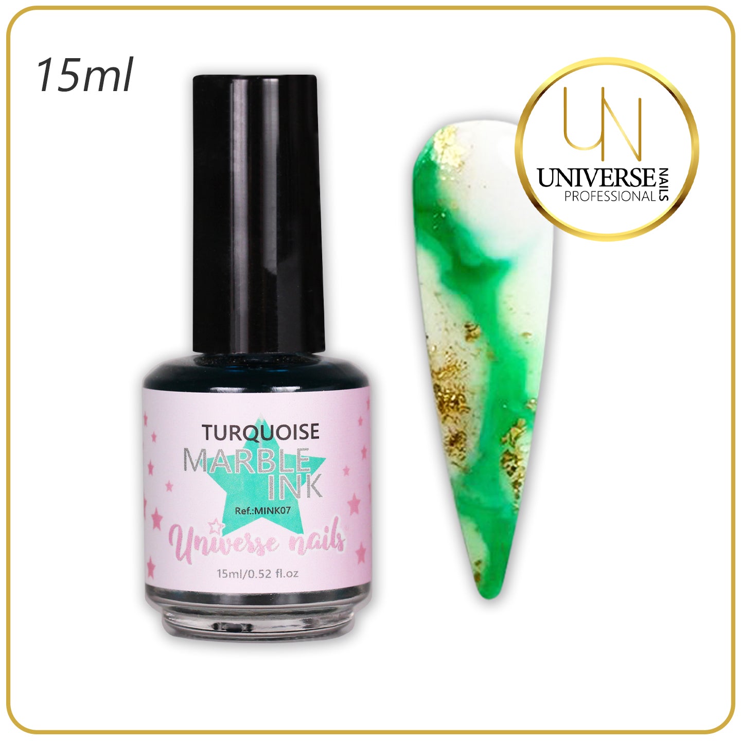 Marble ink TURQUOISE