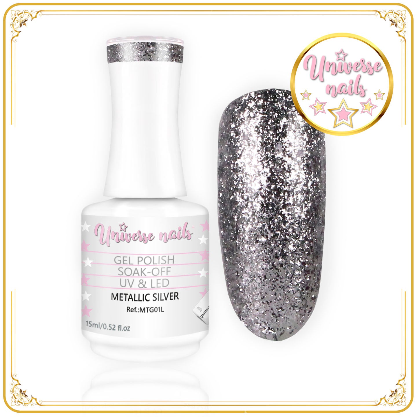 Metallic SILVER 15ml
