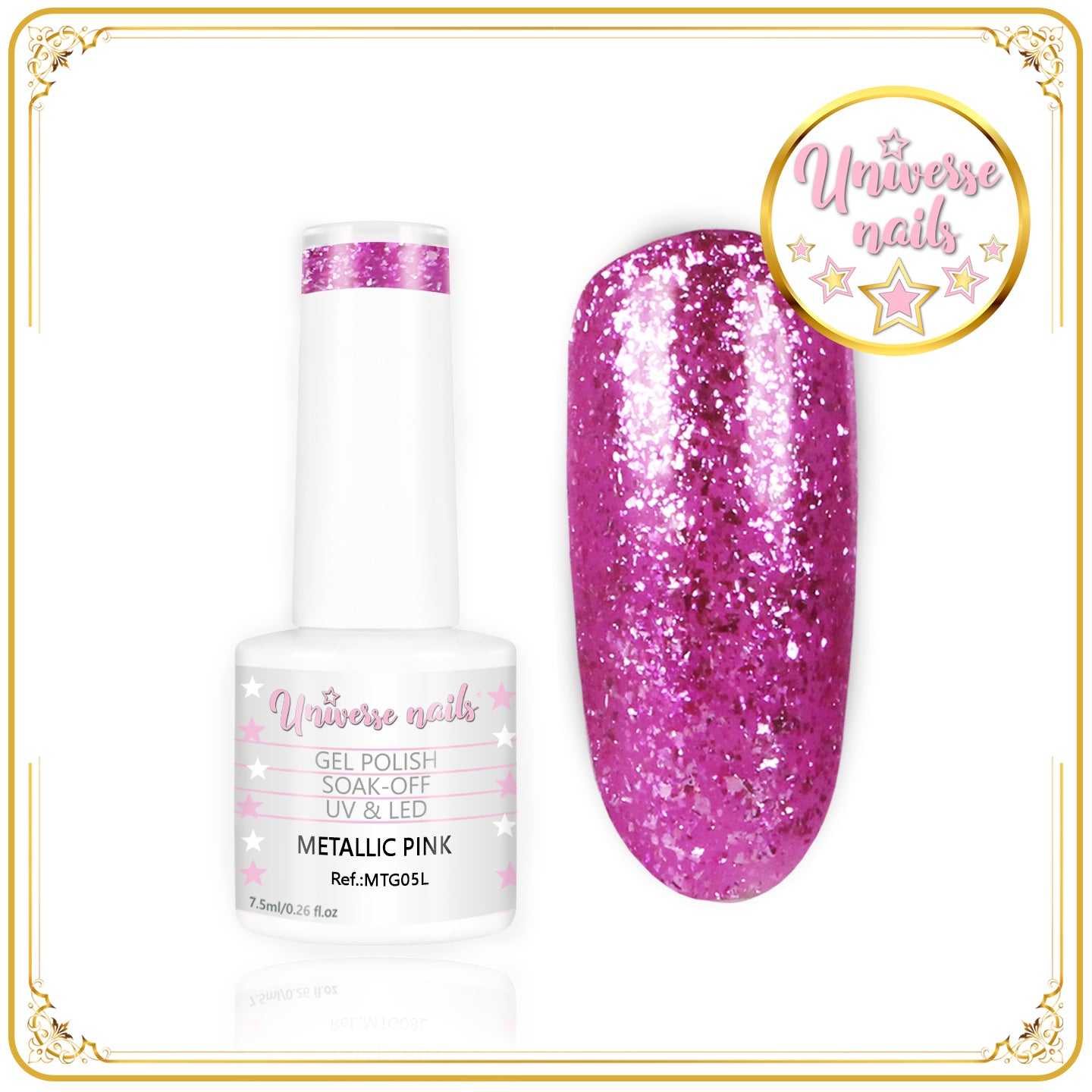 Metallic PINK 7,5ml