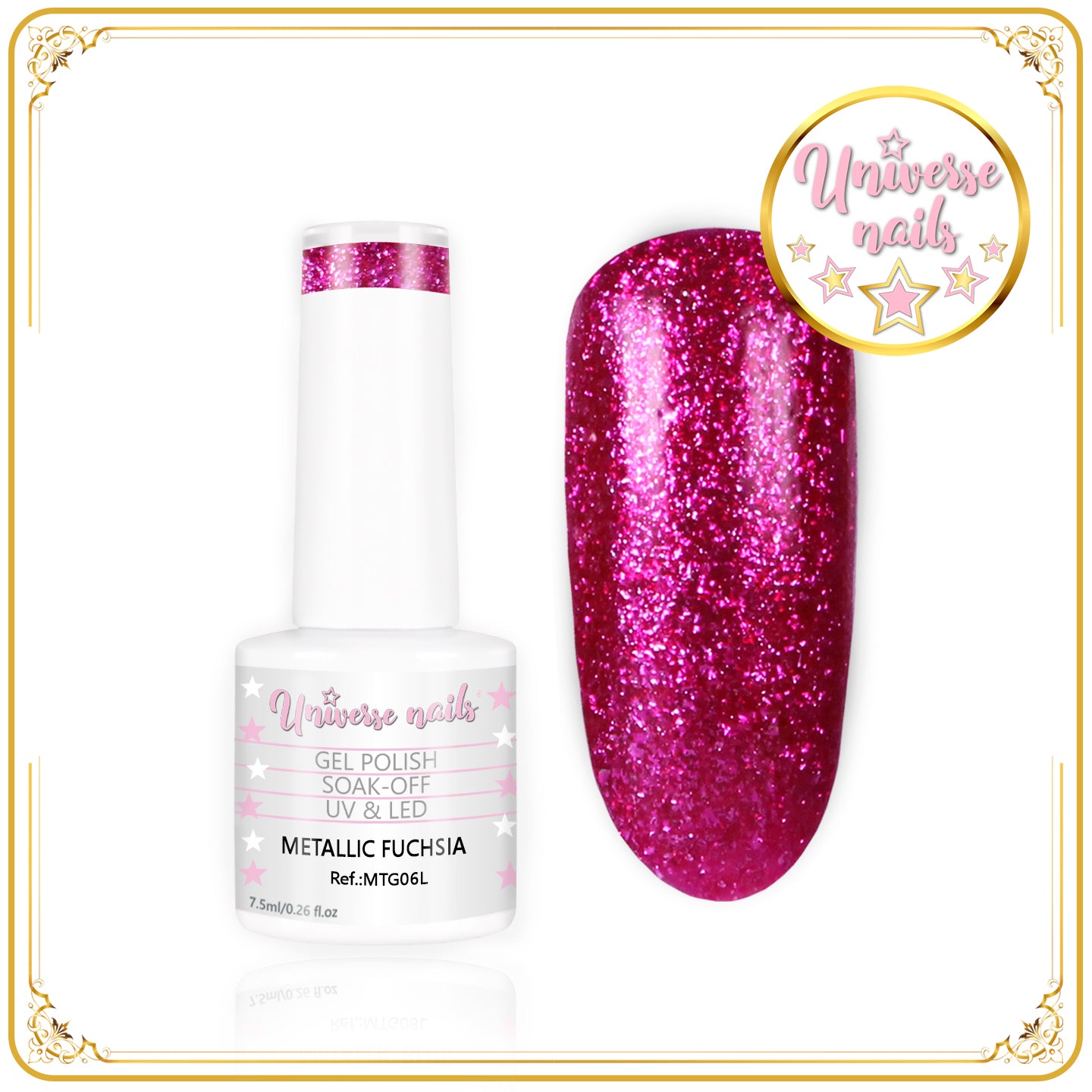 Metallic FUCHSIA 7,5ml