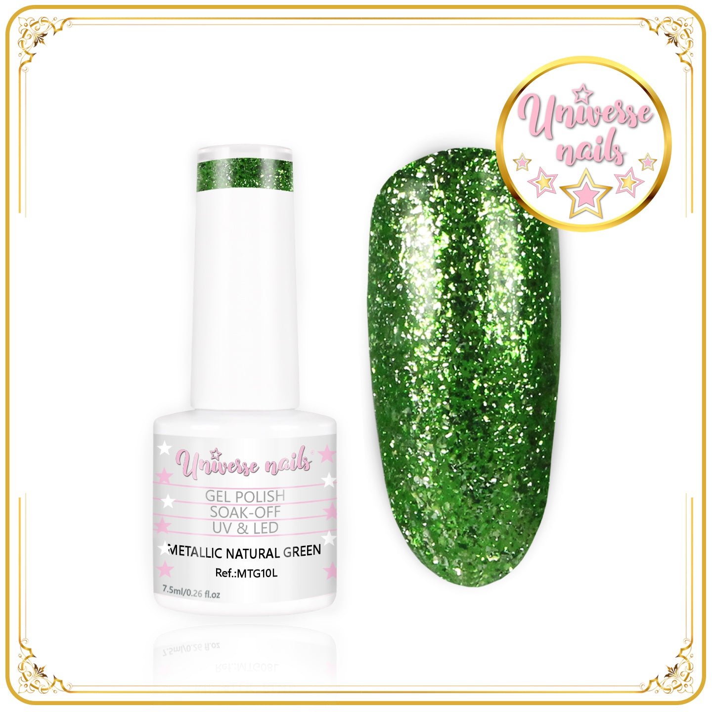 Metallic NATURAL GREEN 7,5ml
