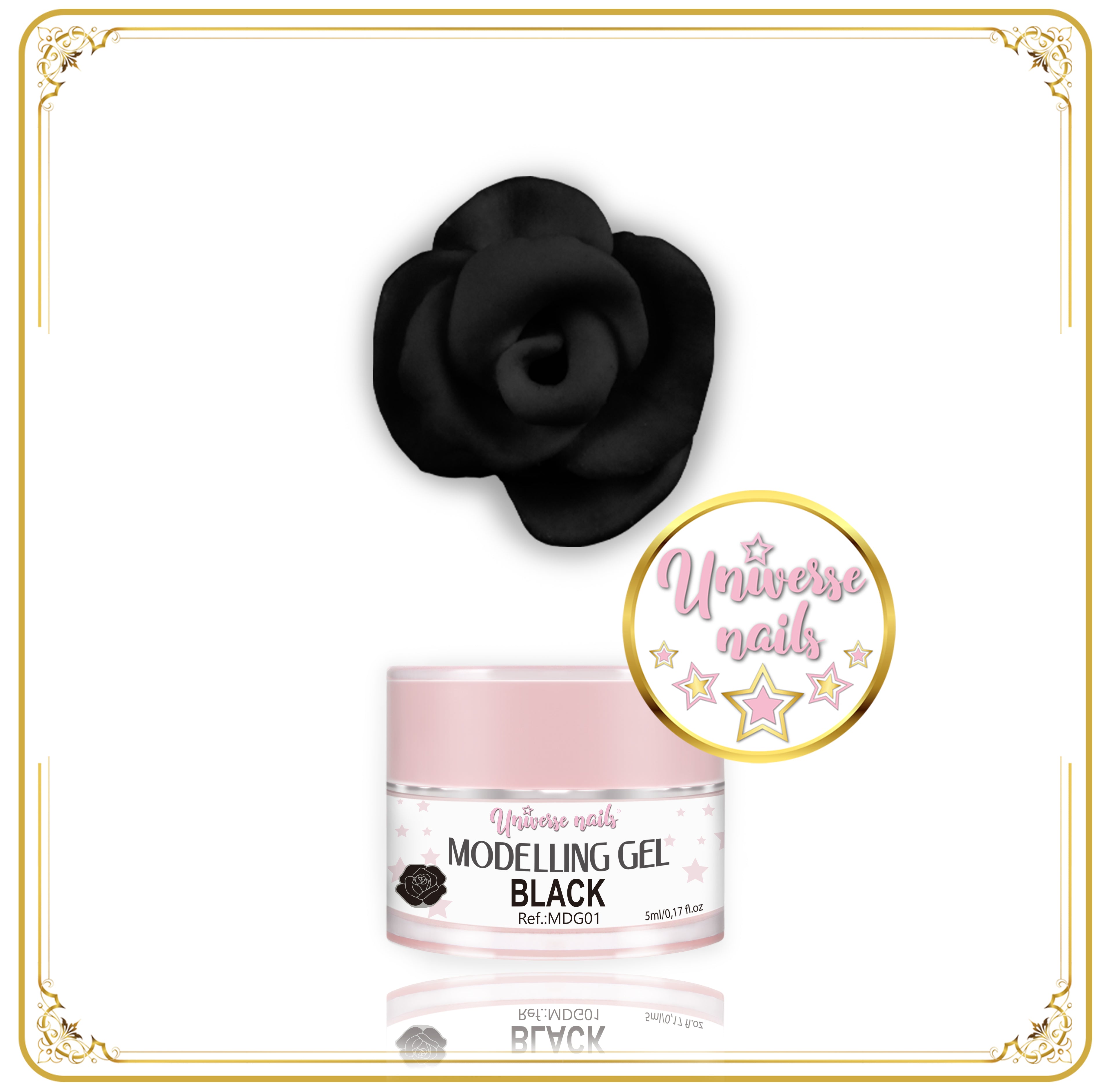 Modeling gel BLACK