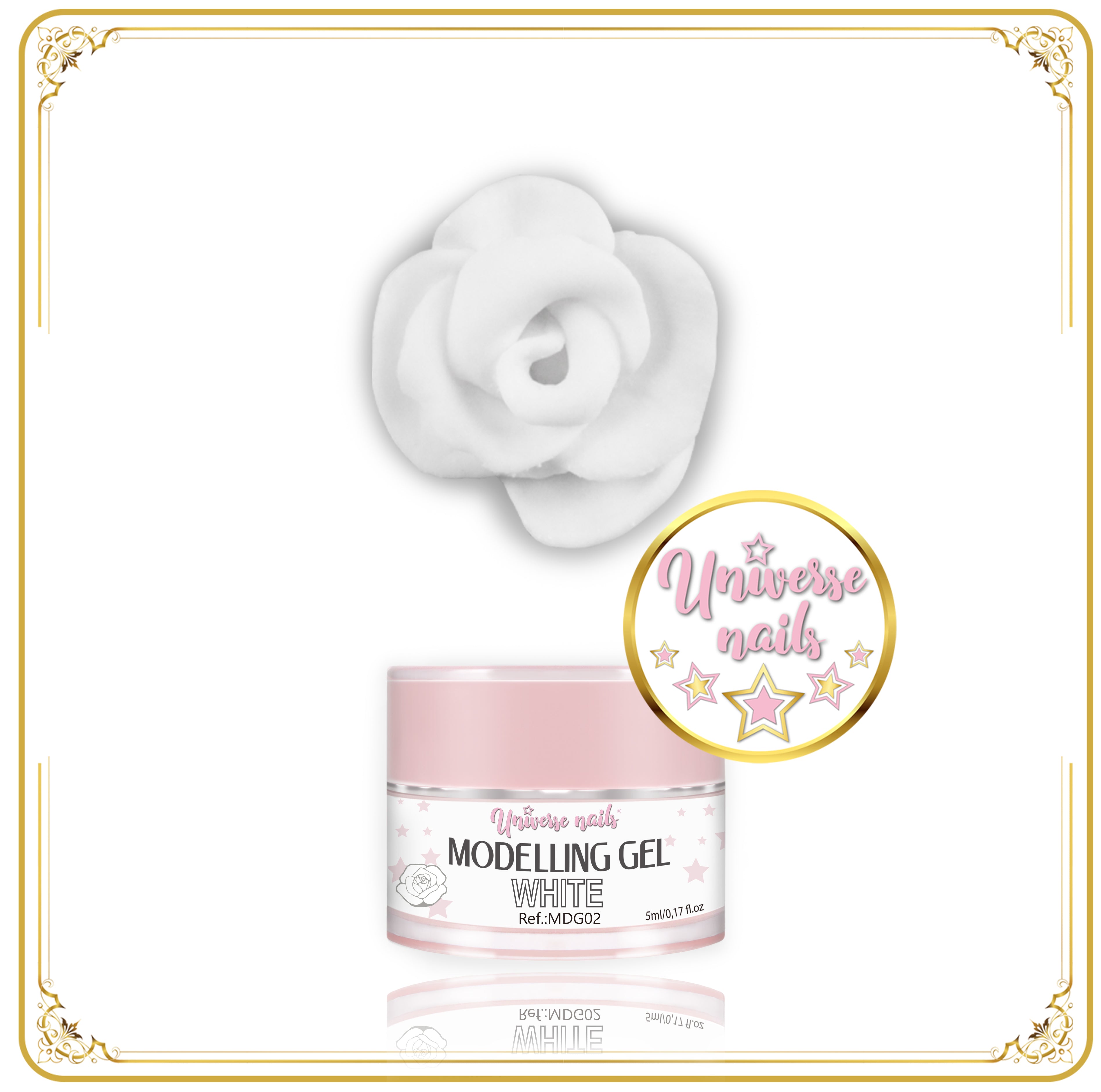 Modeling gel WHITE