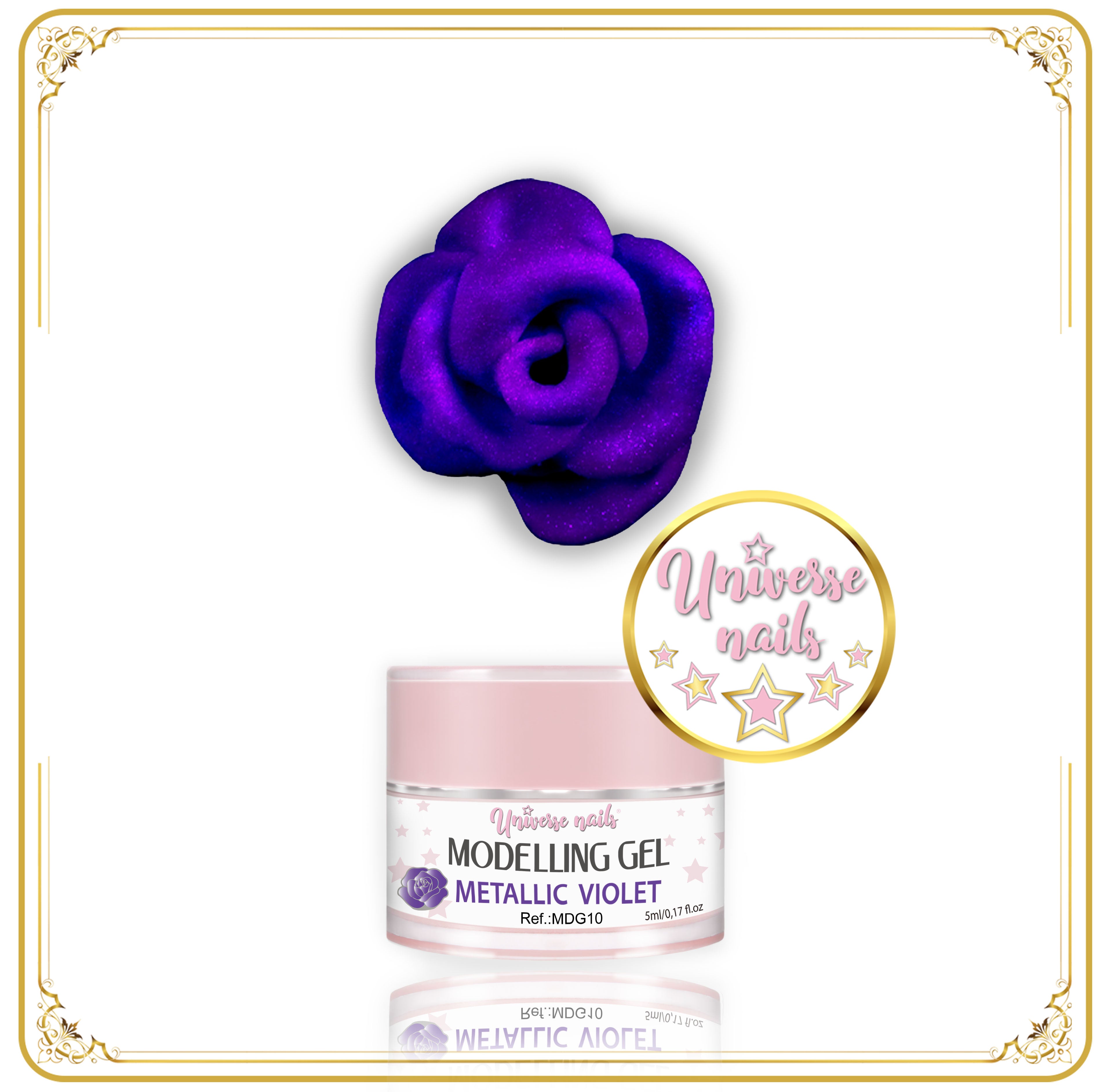 Modeling gel METALLIC VIOLET