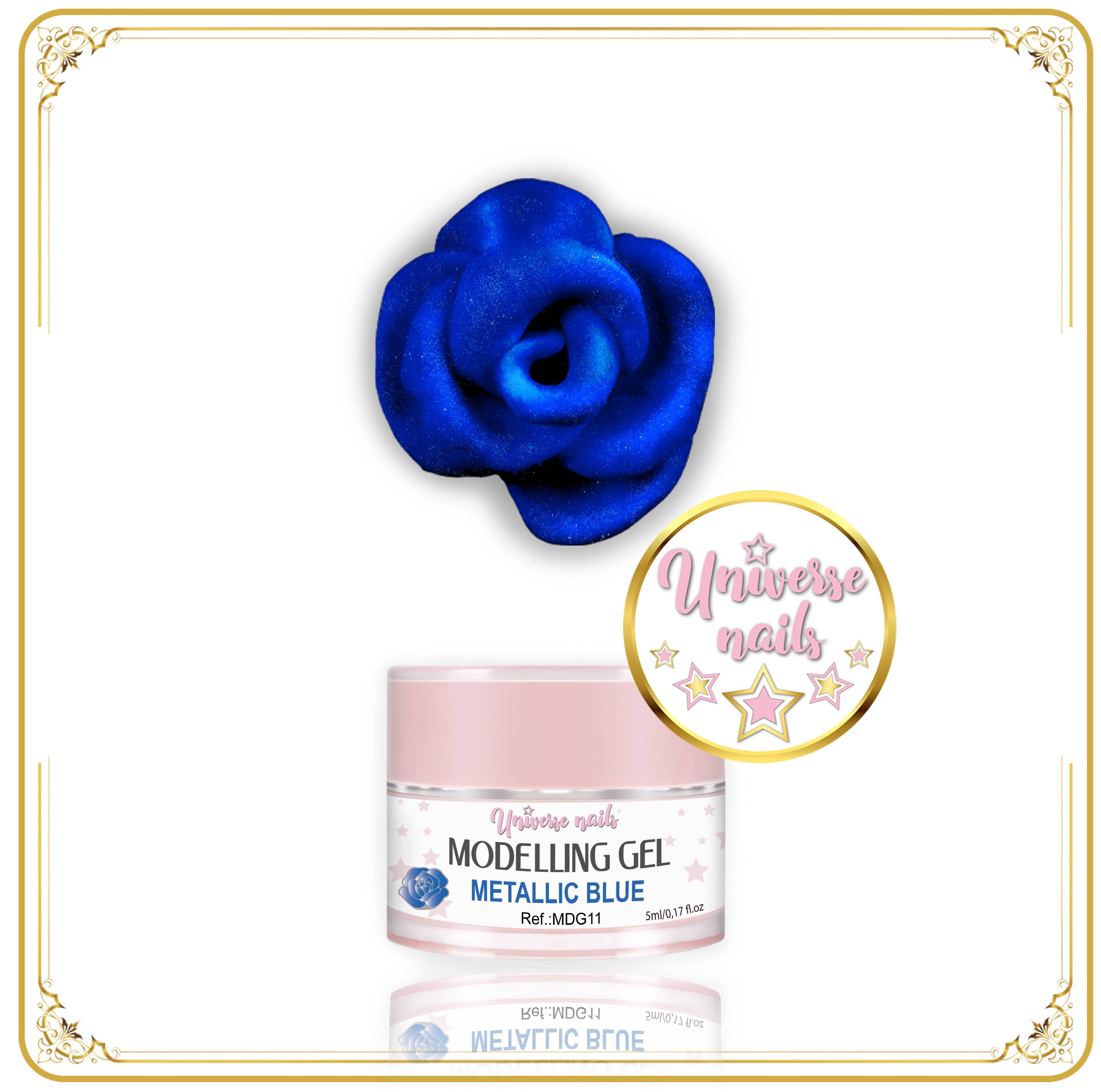 Modeling gel METALLIC BLUE