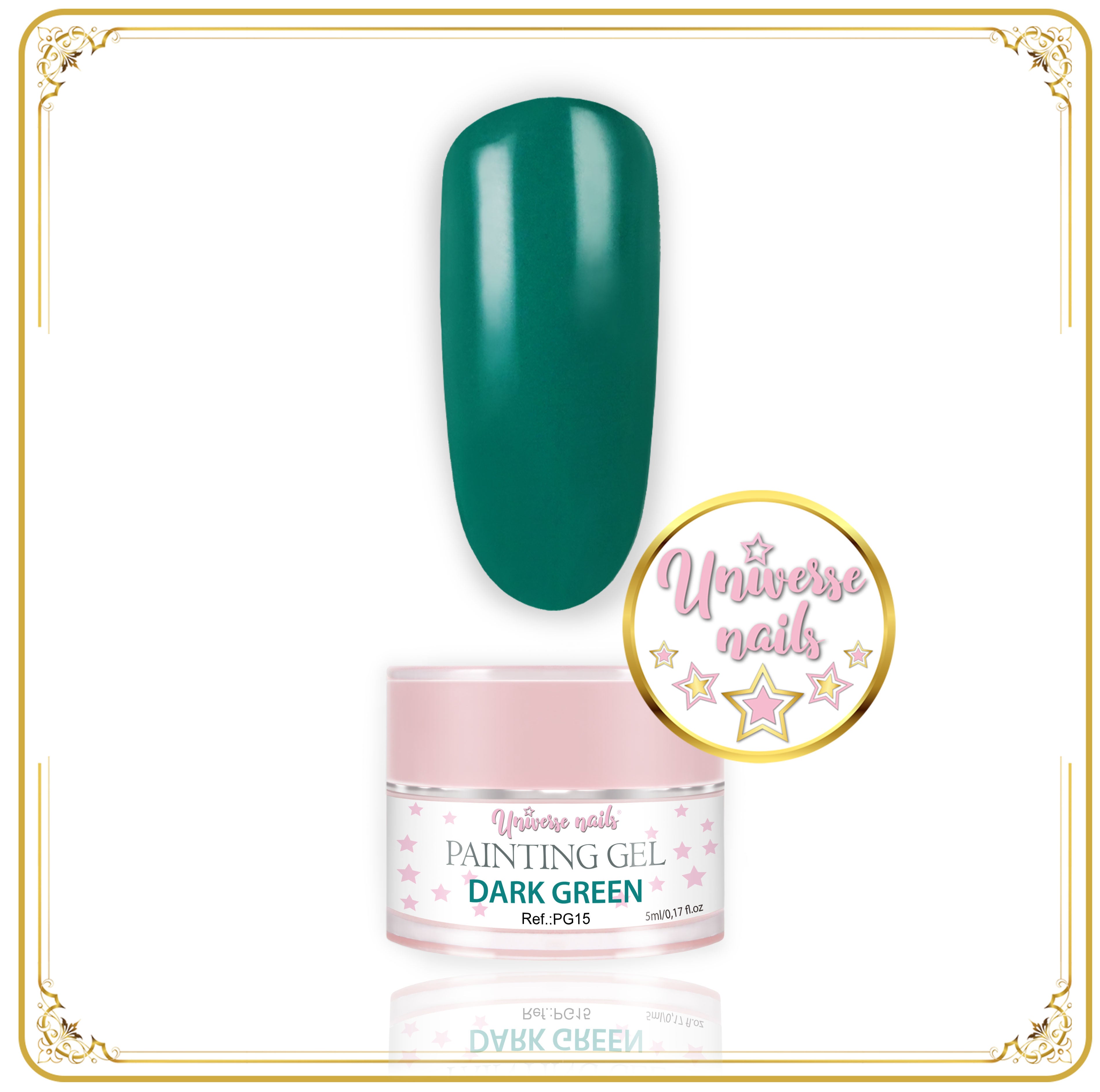 Painting gel DARK GREEN