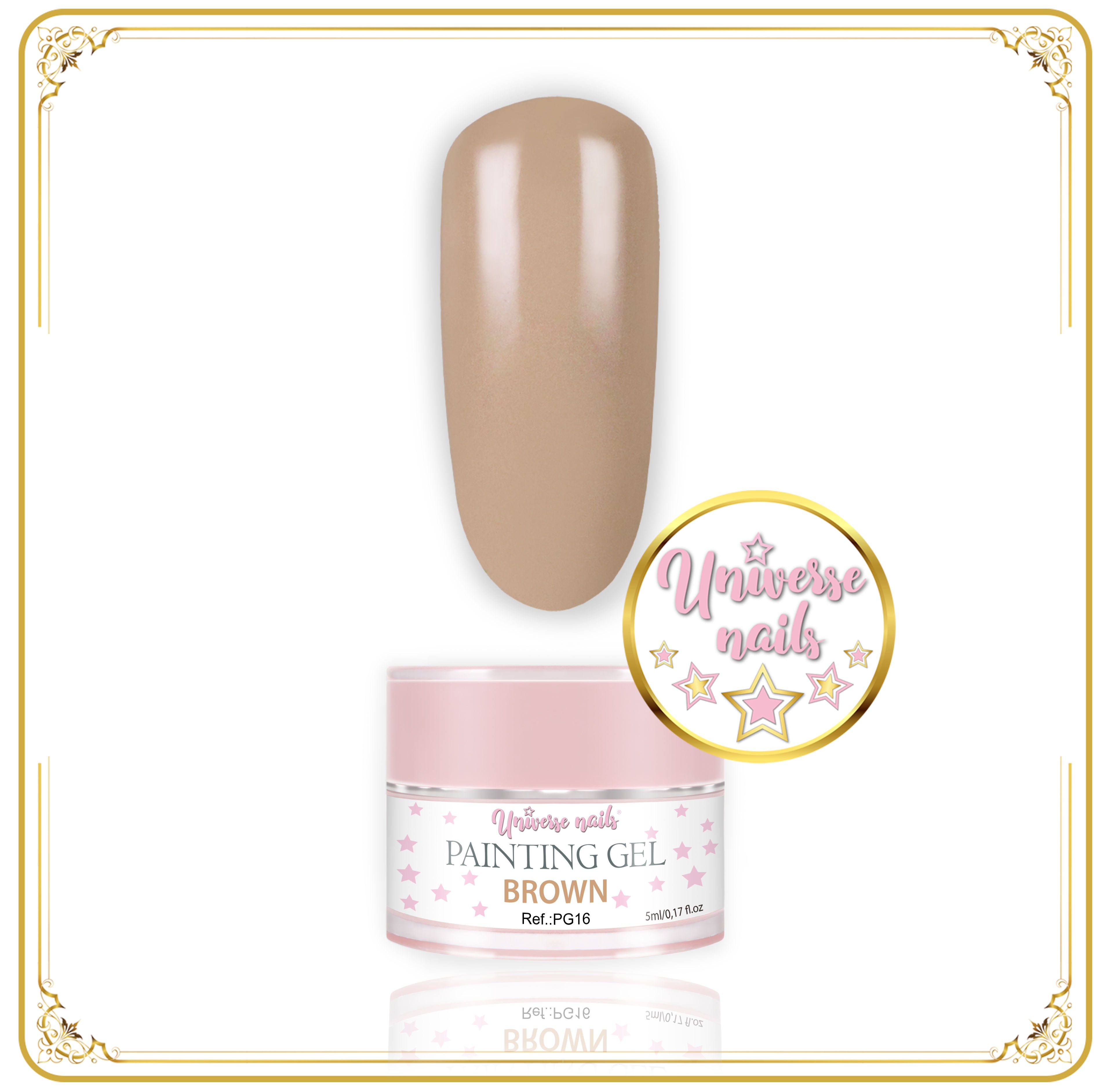 Painting gel BROWN