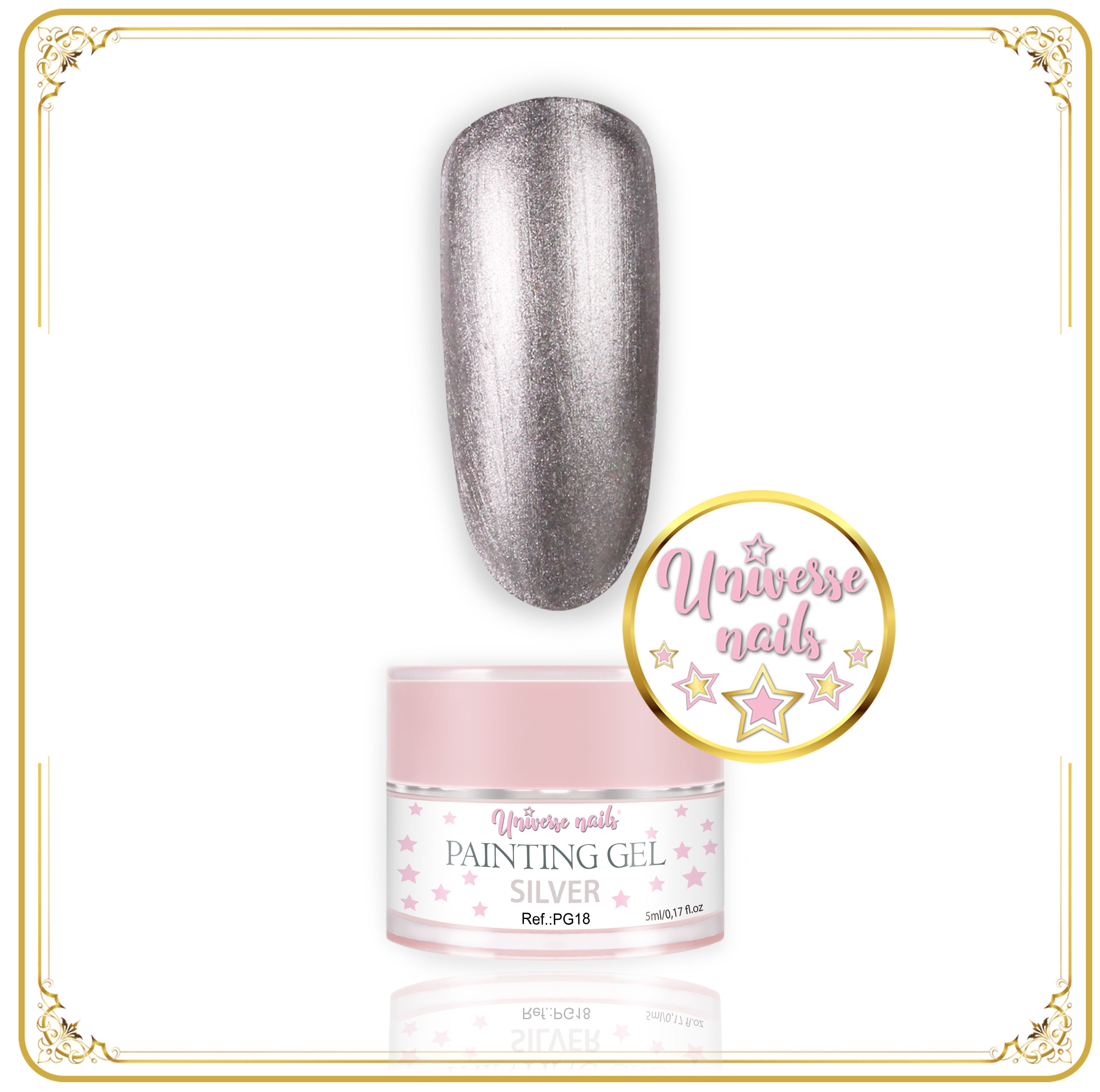Painting gel SILVER