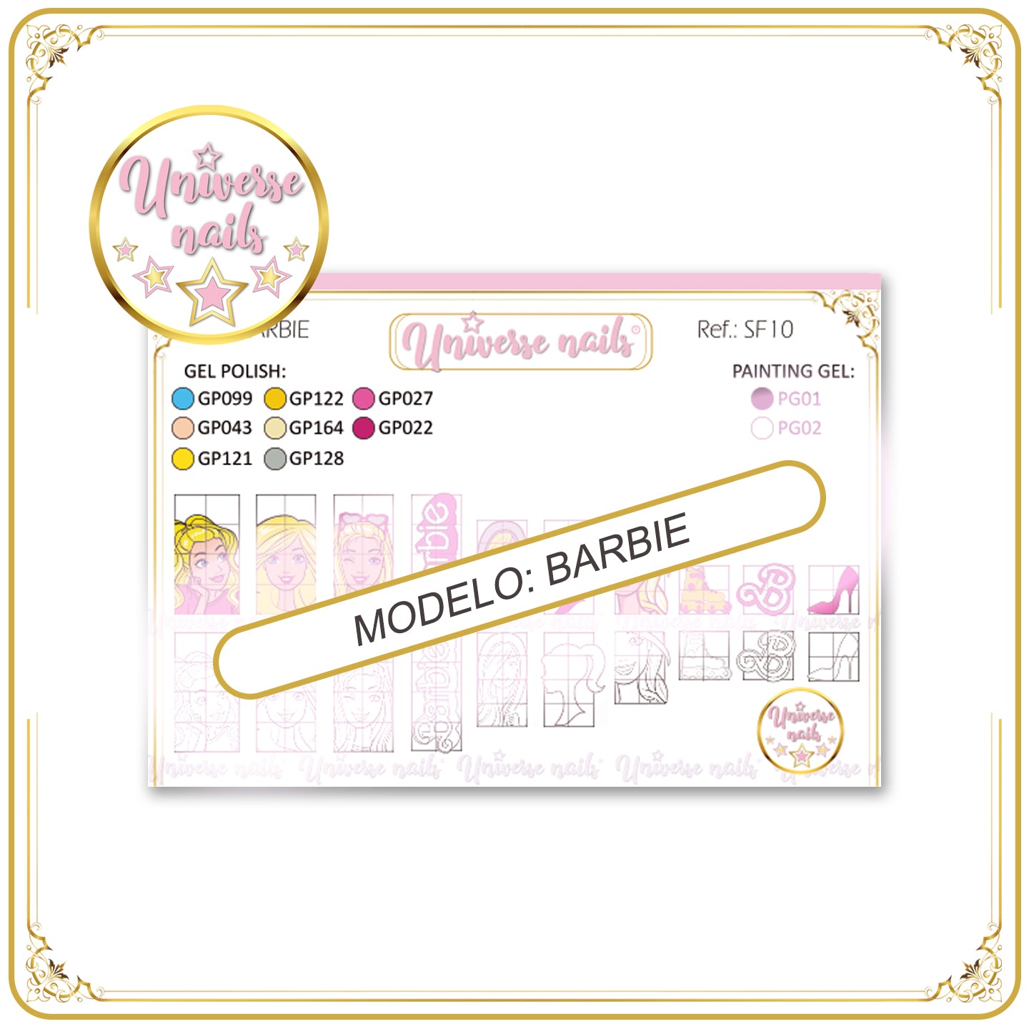 Sticker File BARBIE