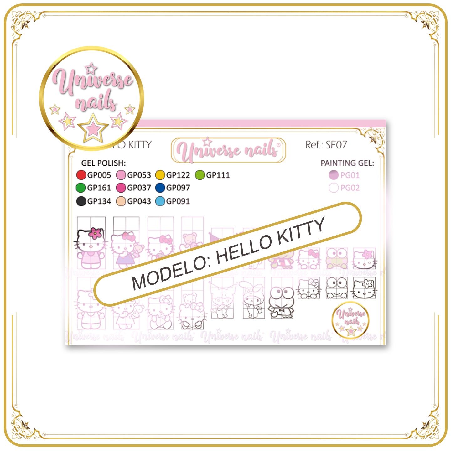 Sticker File HELLO KITTY