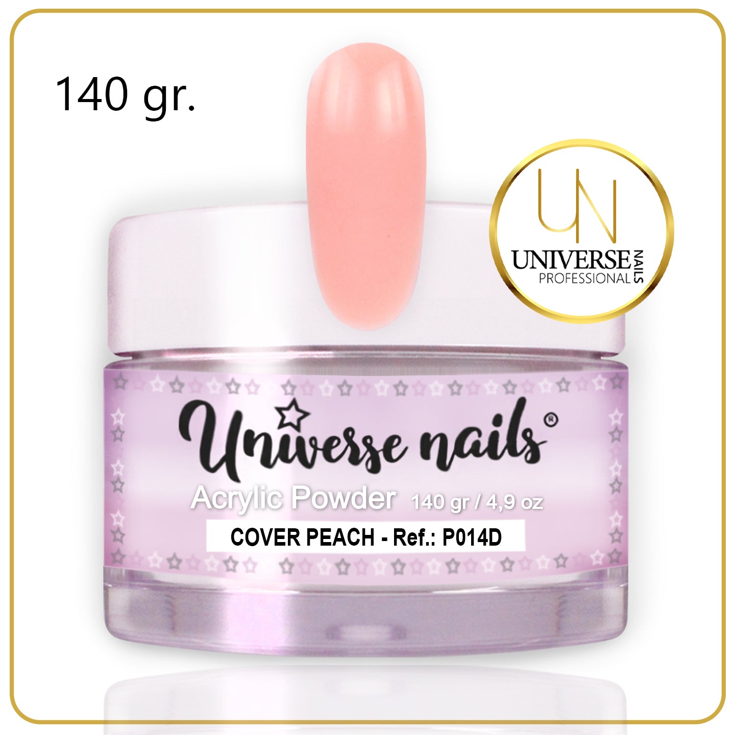 Polvo Acrílico COVER PEACH 140grs
