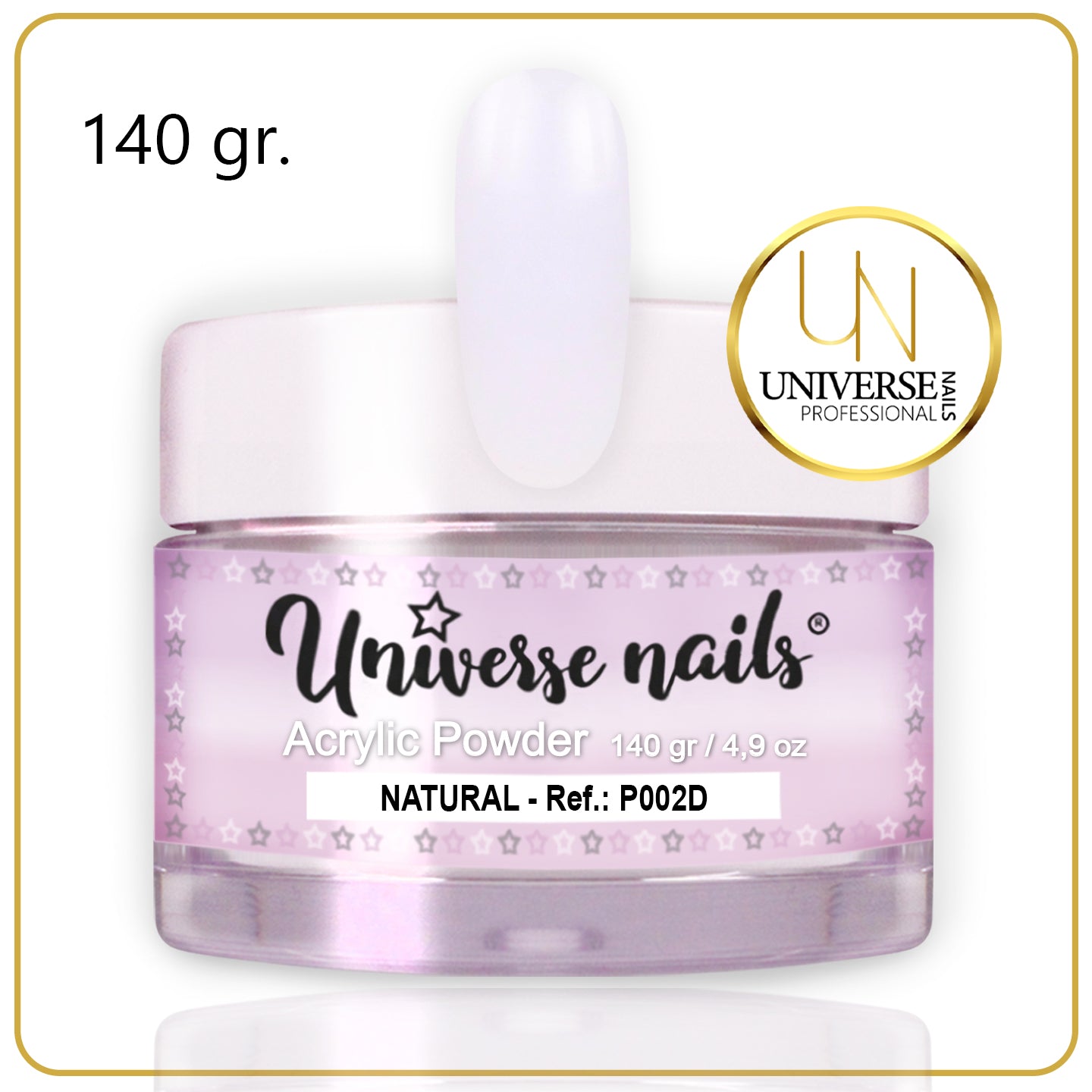 Polvo Acrílico NATURAL 140grs