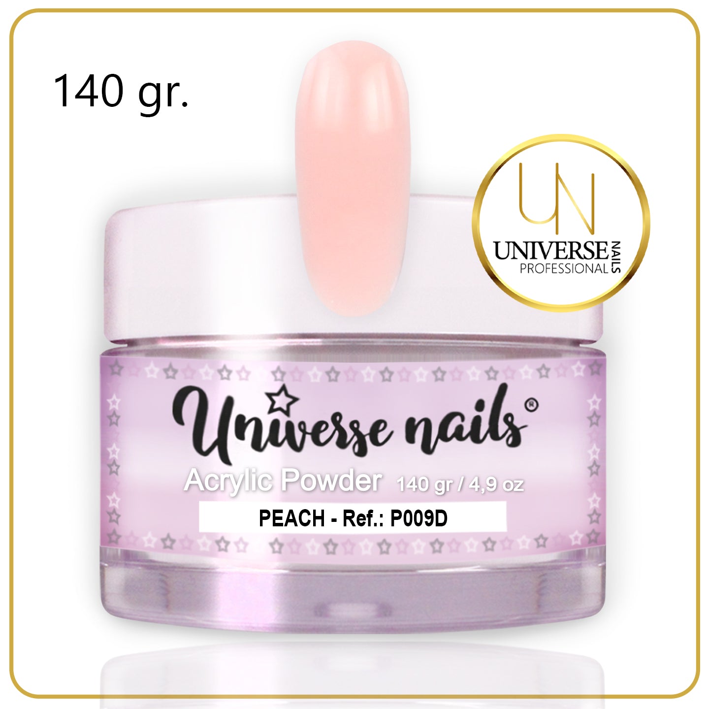 Polvo Acrílico PEACH 140grs