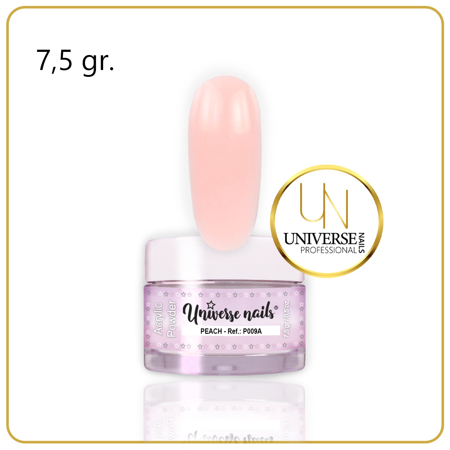 Polvo Acrílico  PEACH 7,5grs