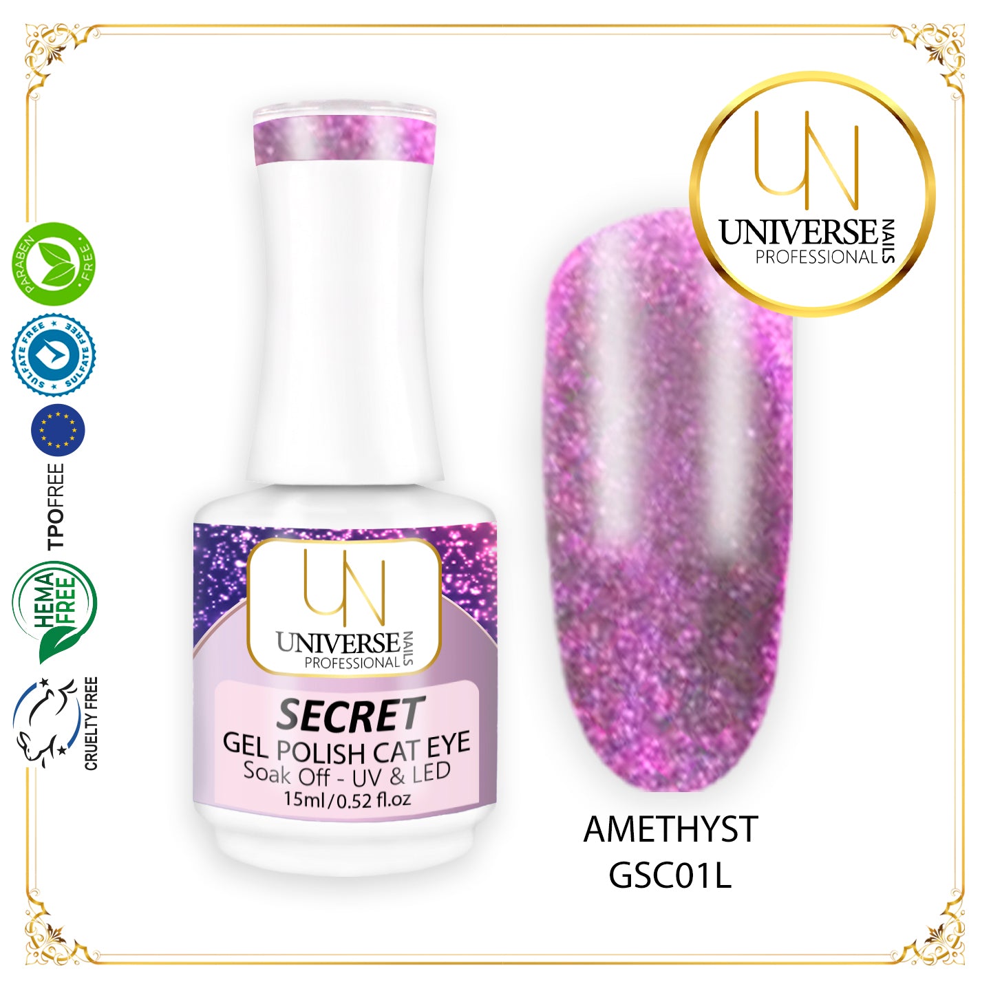 AMETHYST Secret Cat Eye