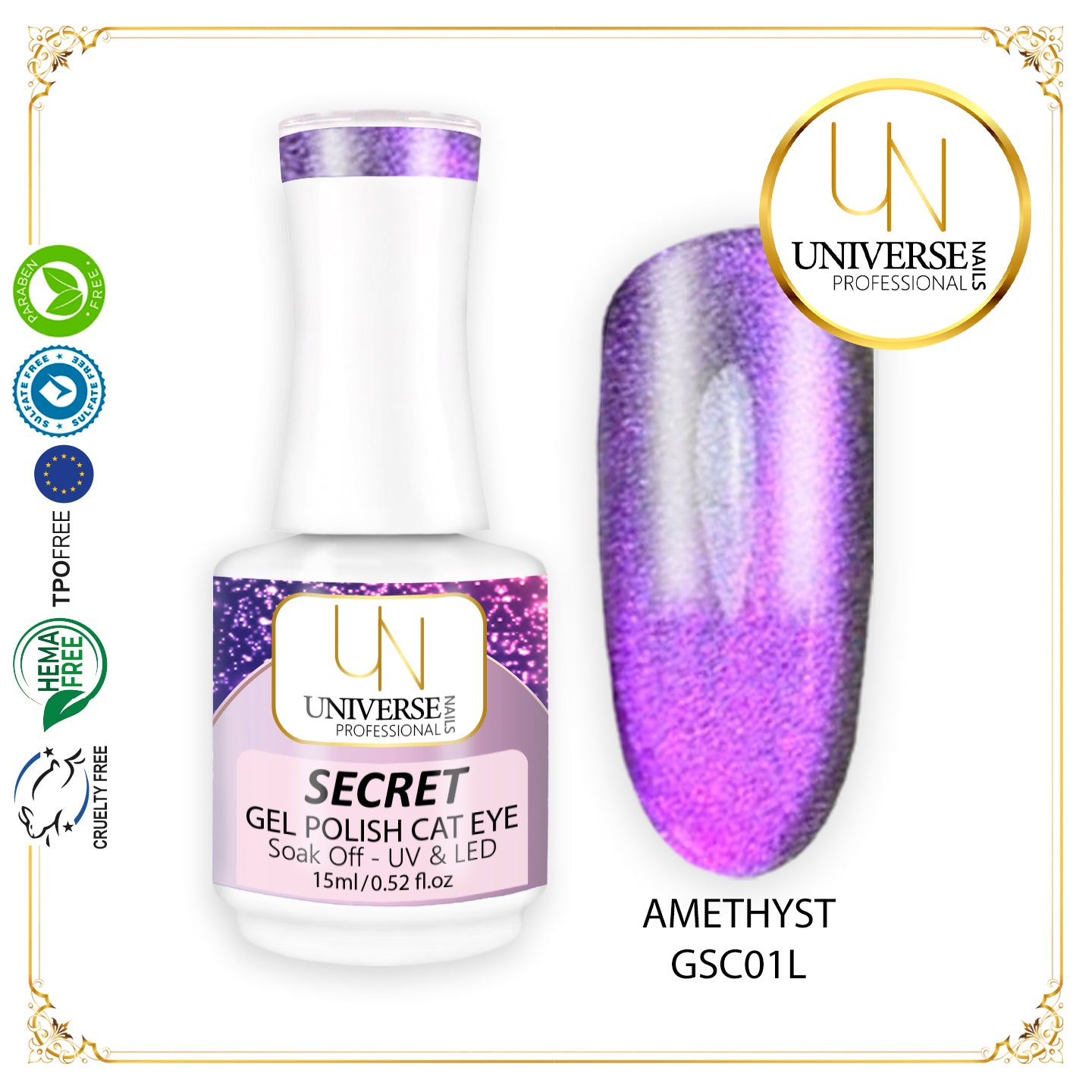 AMETHYST Secret Cat Eye