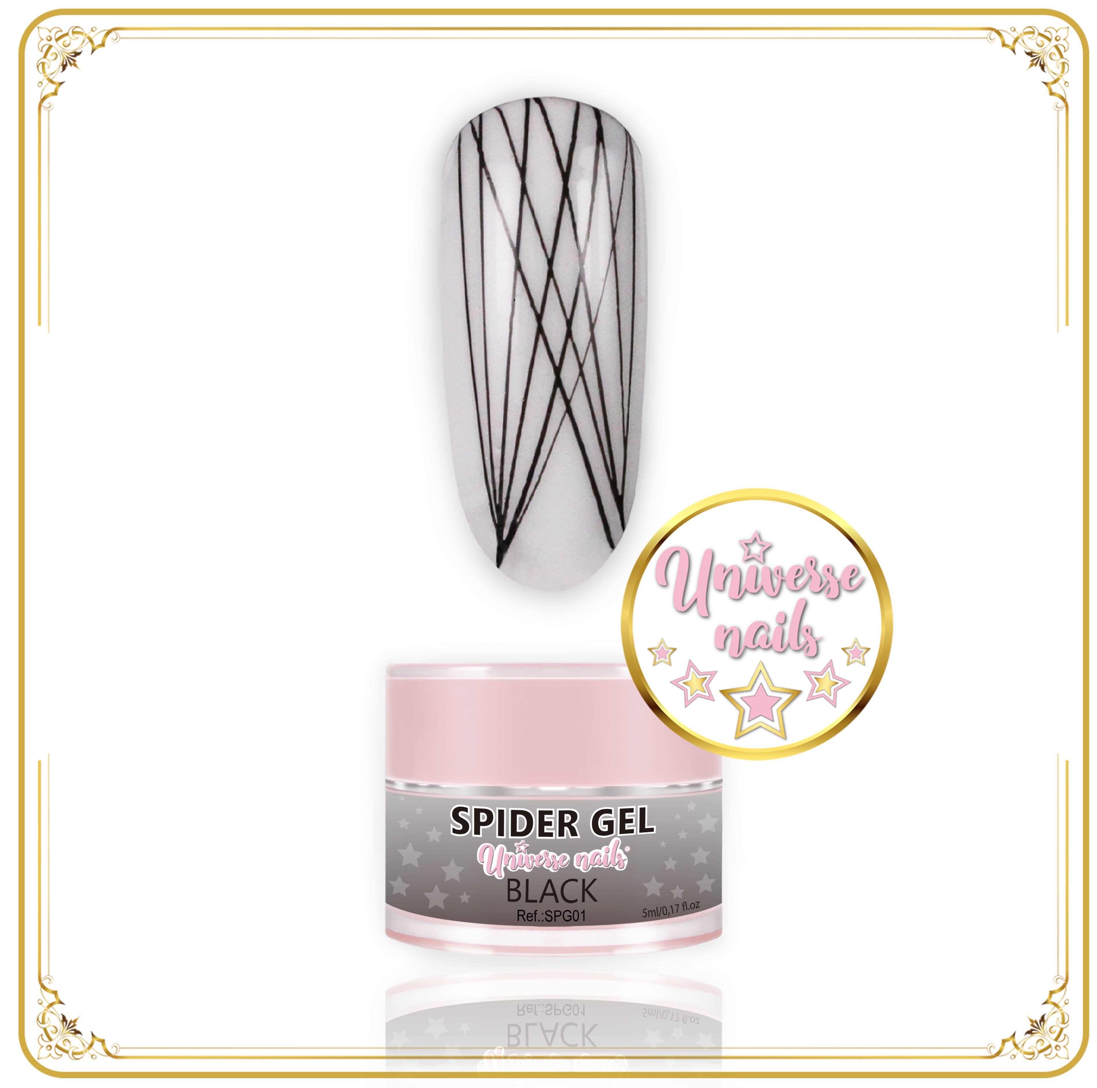 Spider gel BLACK