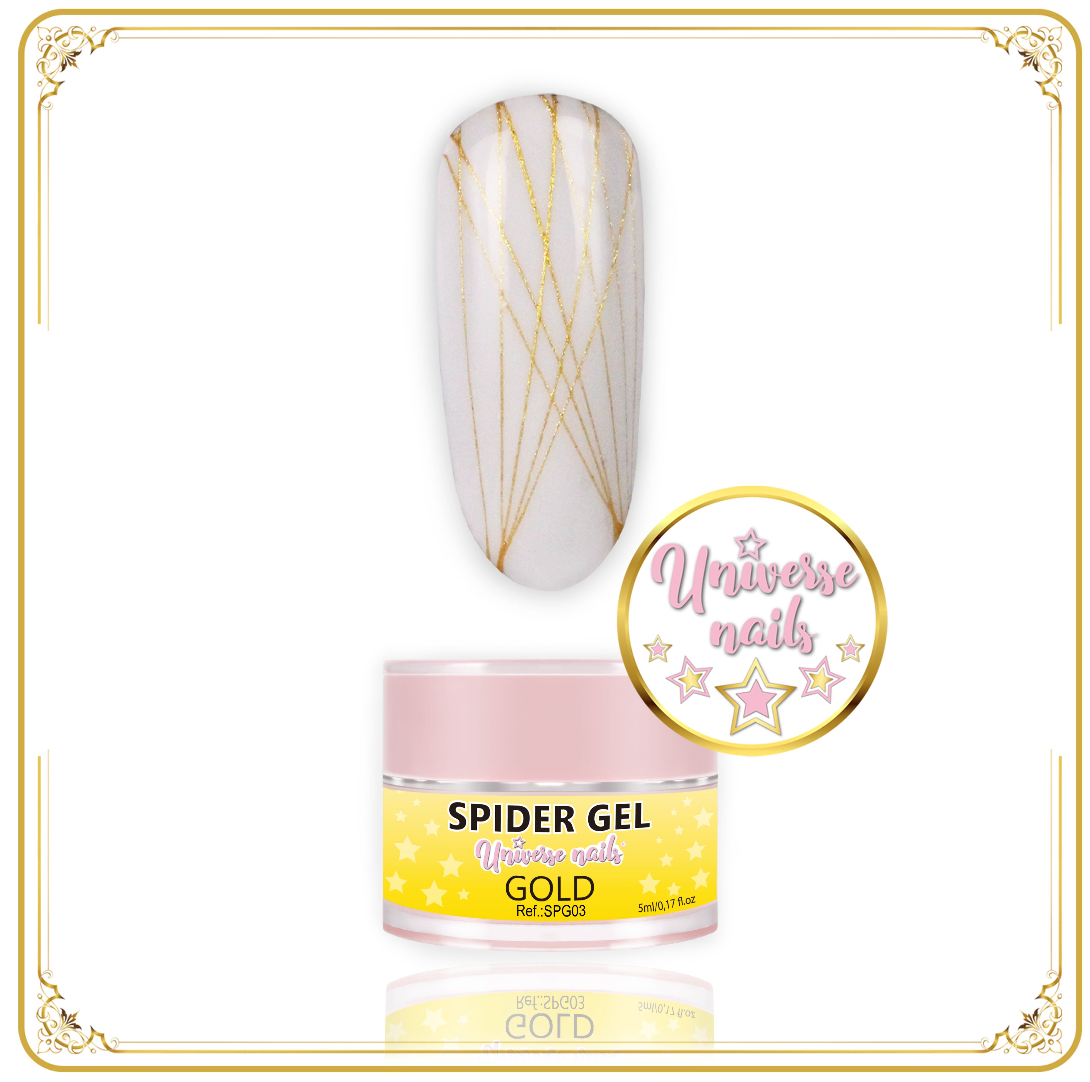 Spider gel GOLD