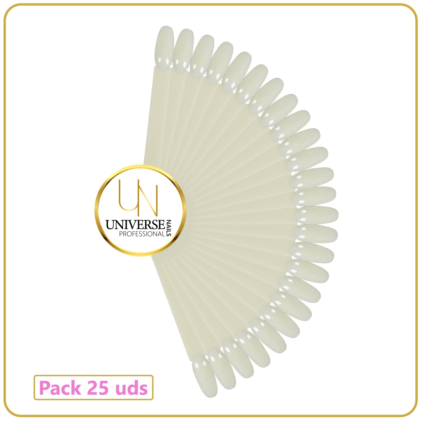Tips de muestra NATURAL 25 unidades