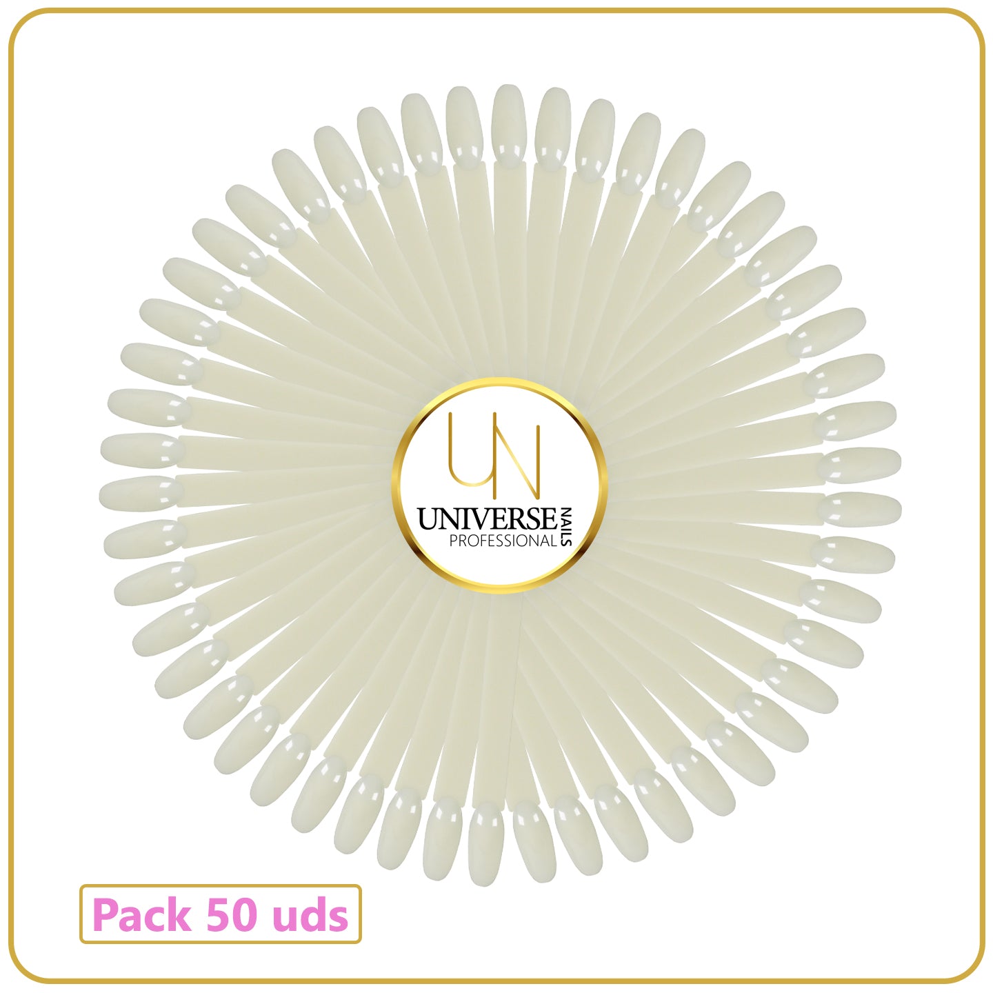 Tips de muestra NATURAL 50 unidades