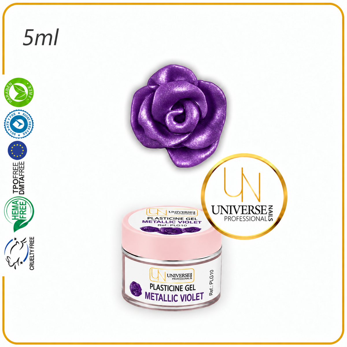 GEL PLASTILINA METALLIC VIOLET