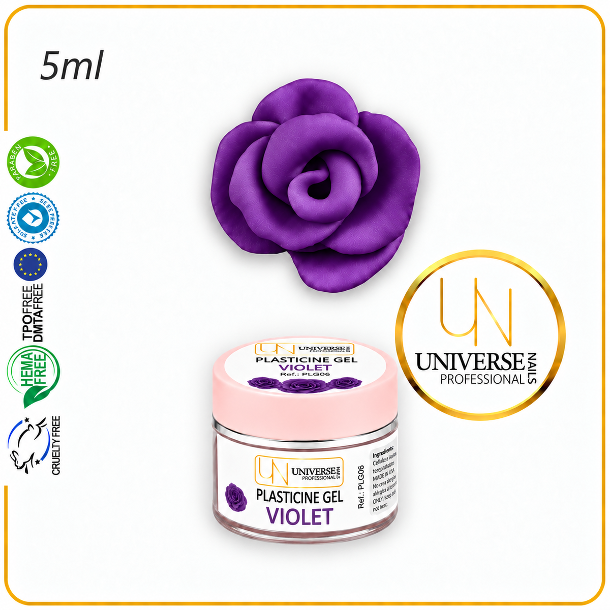 GEL PLASTILINA VIOLET
